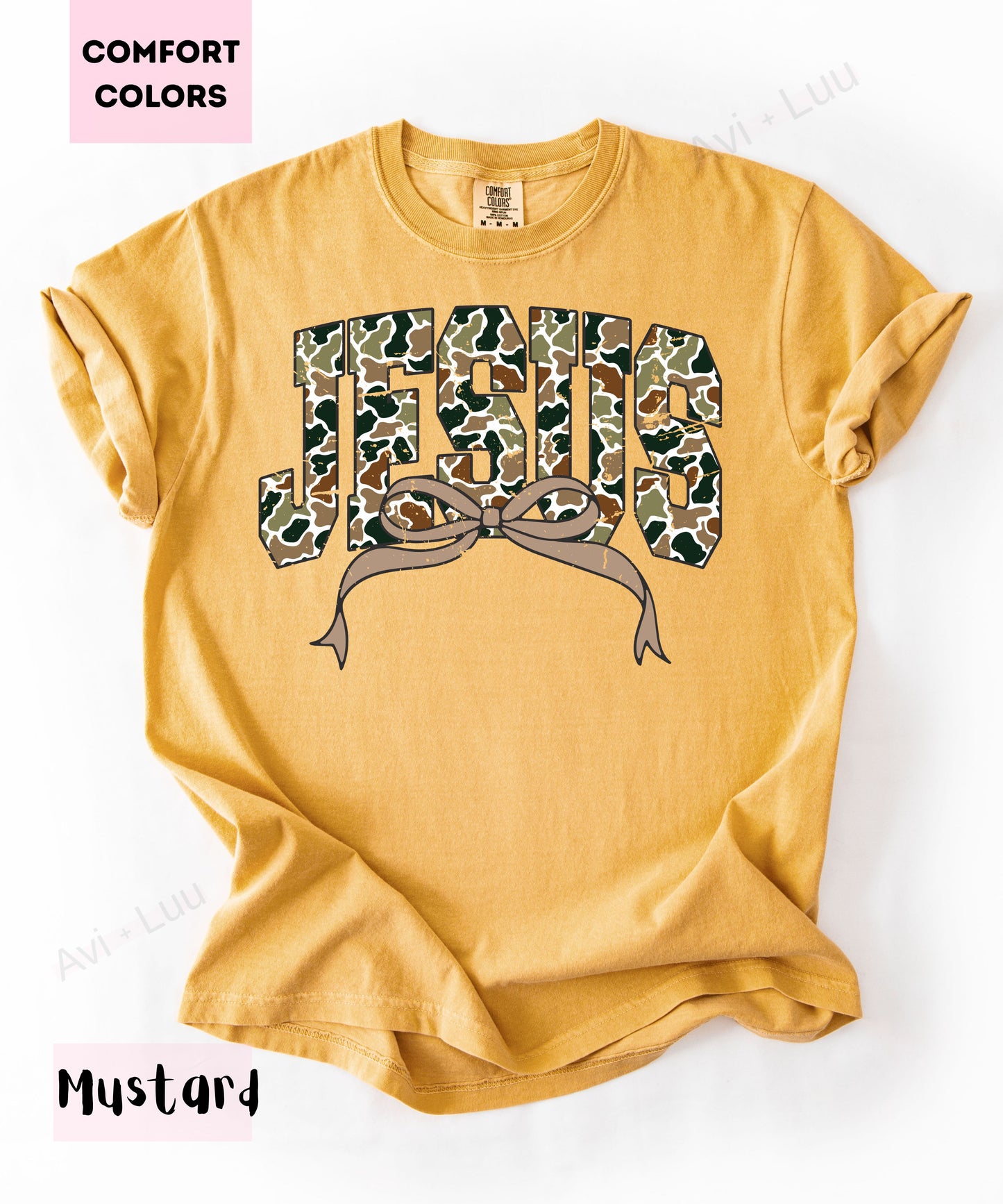 Camo Jesus | Comfort Colors Unisex T-Shirt