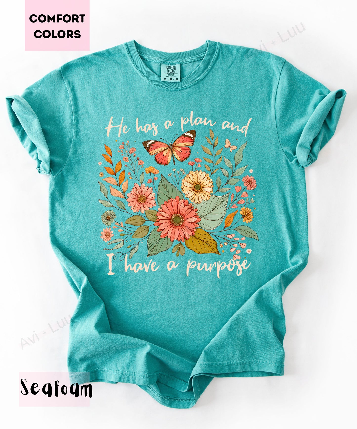 He Has A Plan | Comfort Colors Unisex T-Shirt
