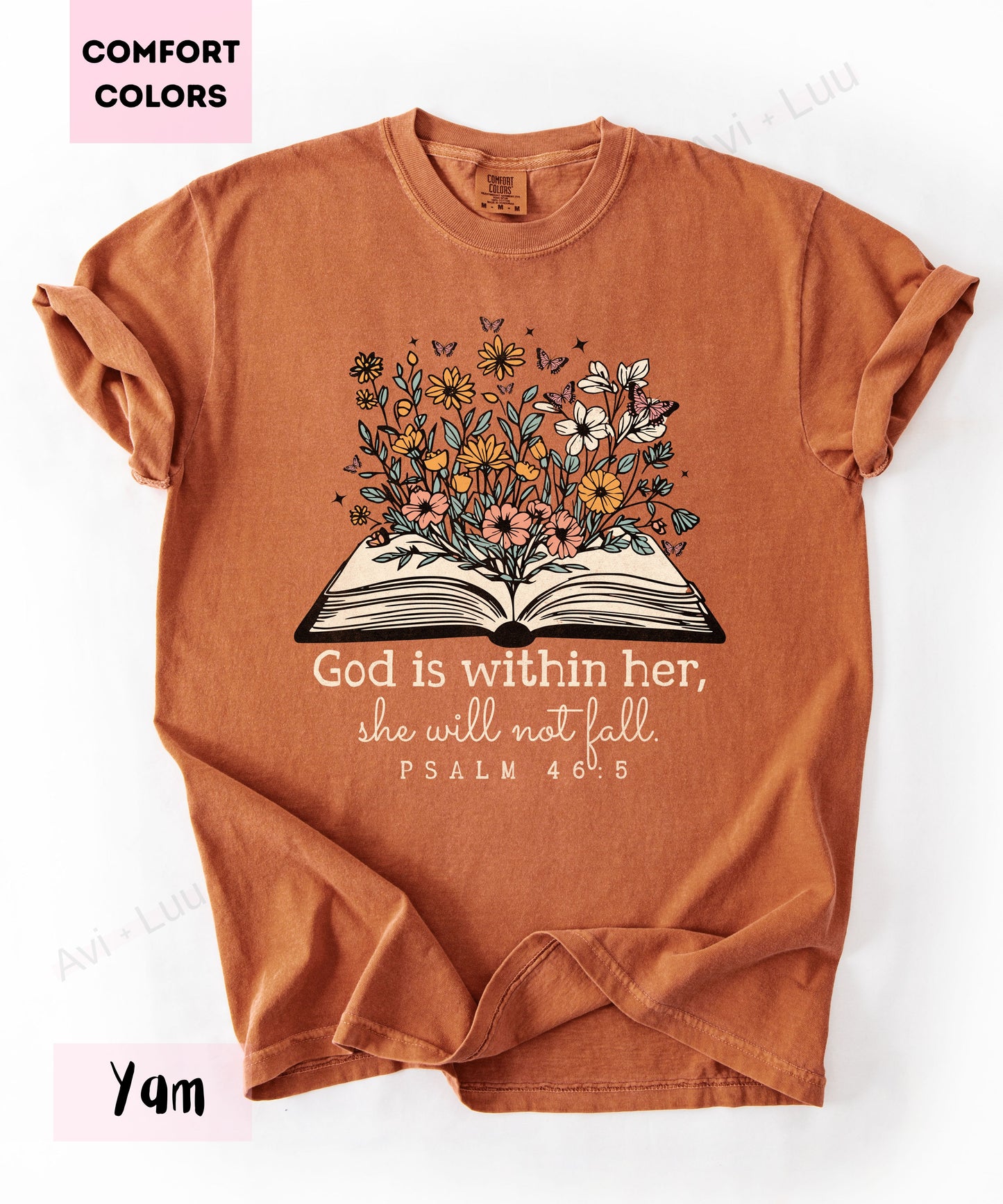 God Is Within Her | Comfort Colors Unisex T-Shirt