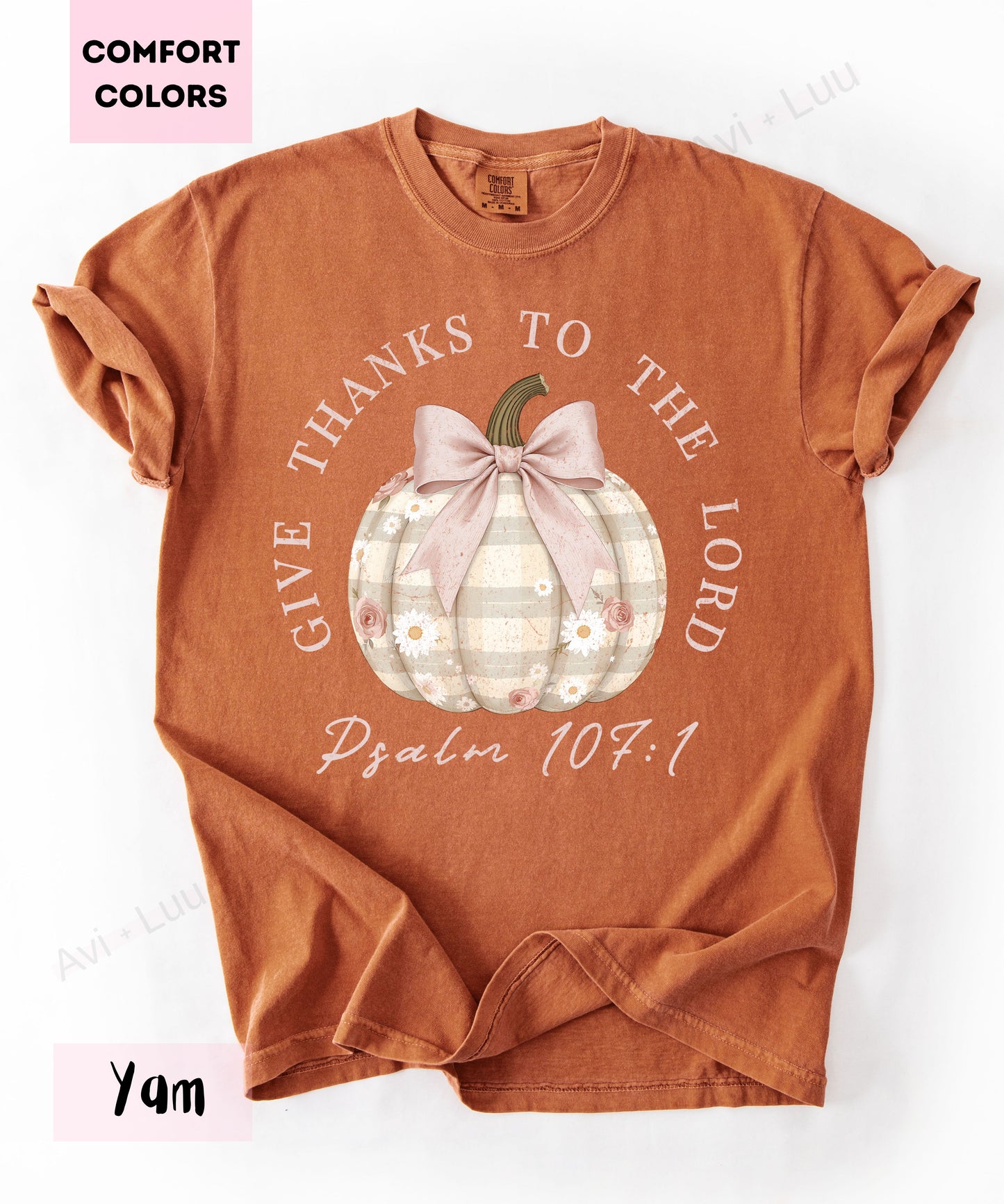 Give Thanks To The Lord | Comfort Colors Unisex T-Shirt