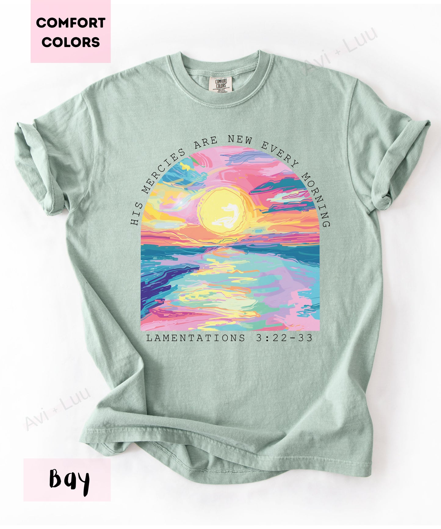 Colorful Sunset | Comfort Colors Unisex T-Shirt