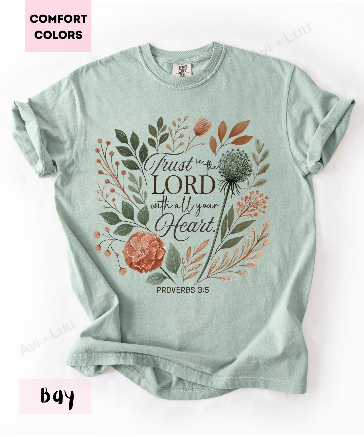 Trust In The Lord | Comfort Colors Unisex T-Shirt