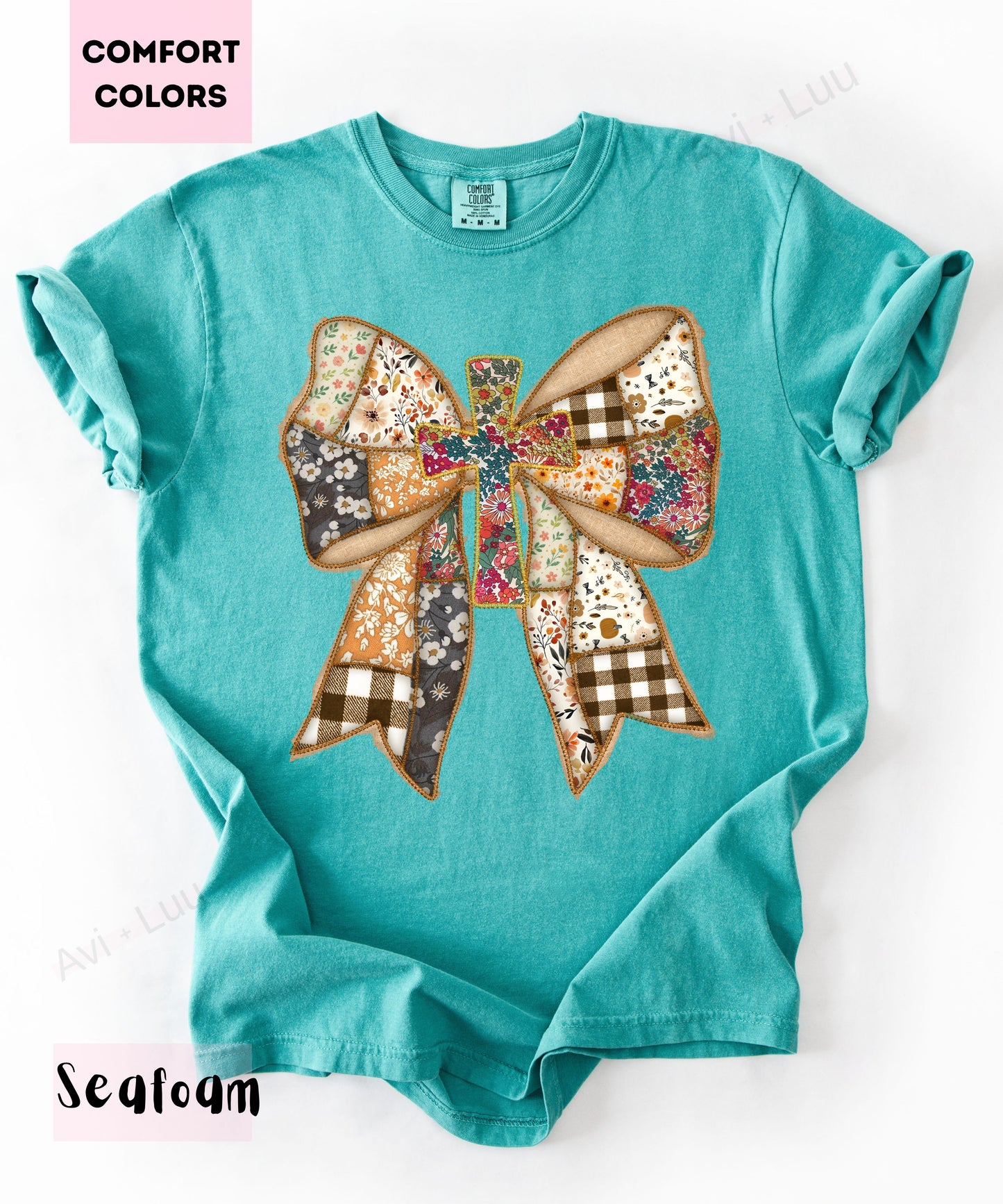 Fabric Bow | Comfort Colors Unisex T-Shirt