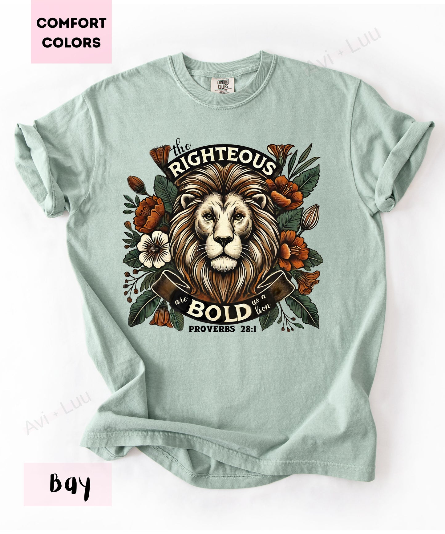 Righteous Lion | Comfort Colors Unisex T-Shirt