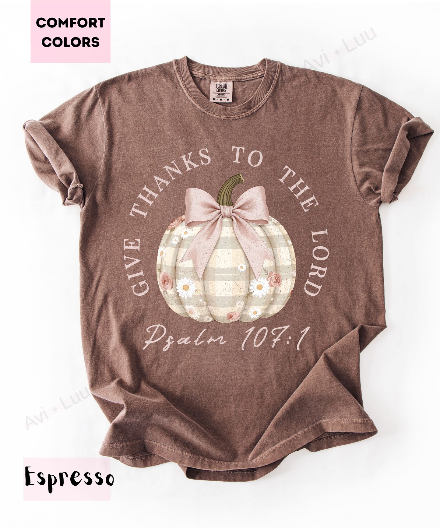 Give Thanks To The Lord | Comfort Colors Unisex T-Shirt