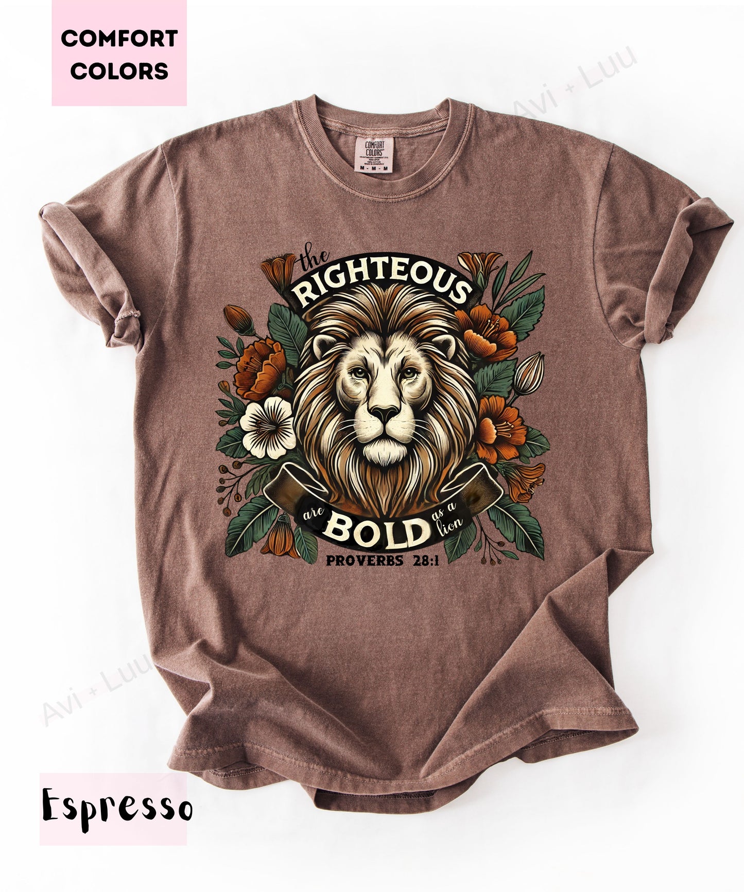 Righteous Lion | Comfort Colors Unisex T-Shirt