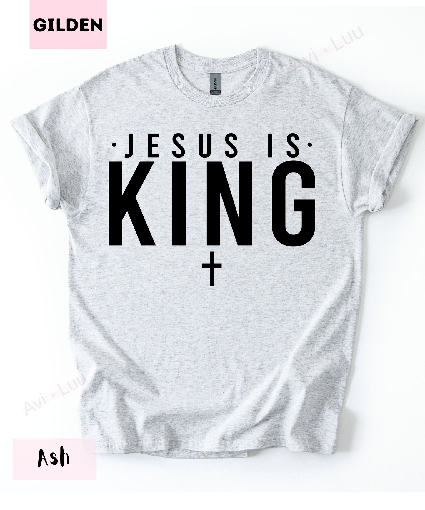 Jesus Is King | Gilden Unisex T-Shirt