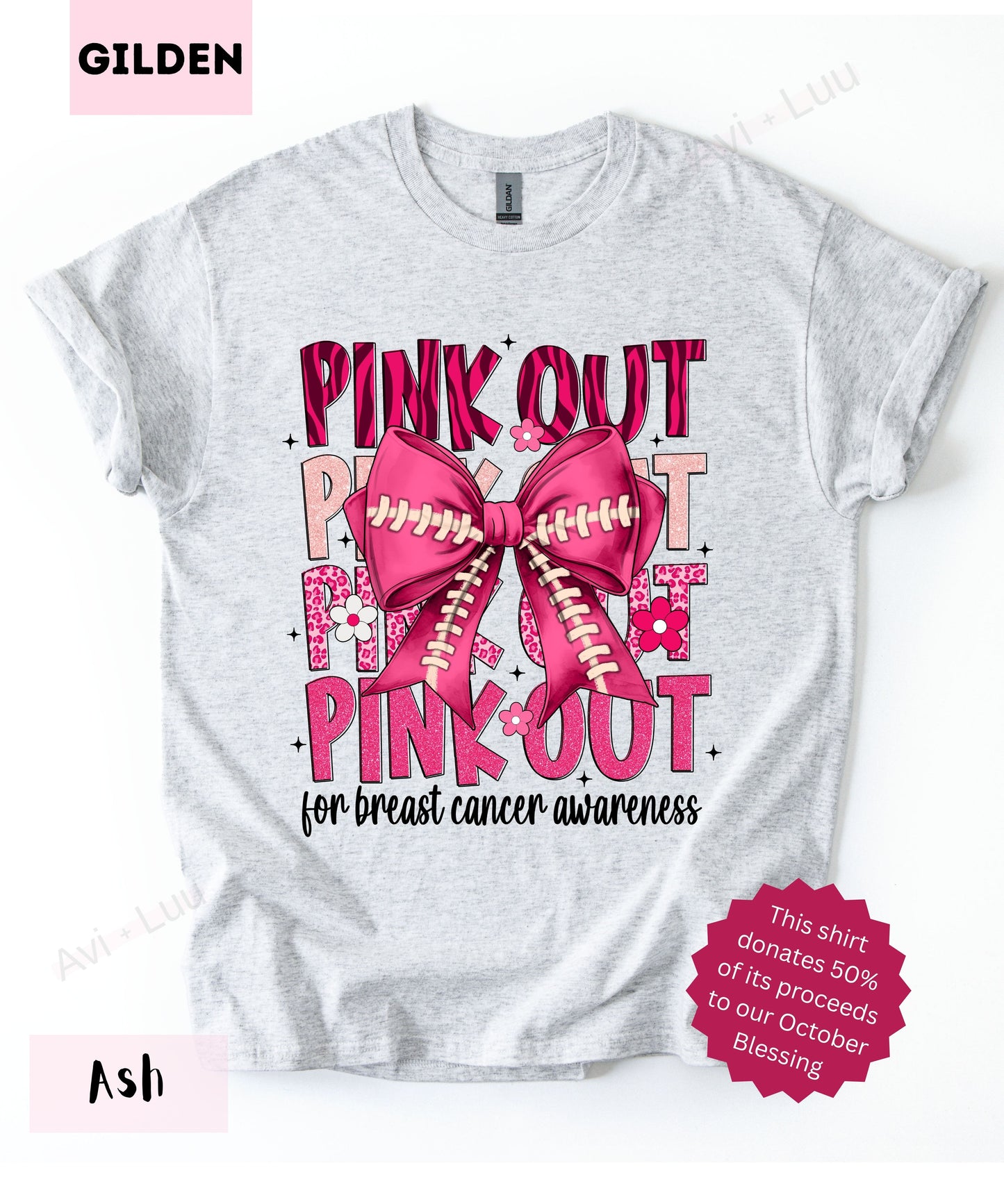 Pink Out | Gilden Unisex T-Shirt