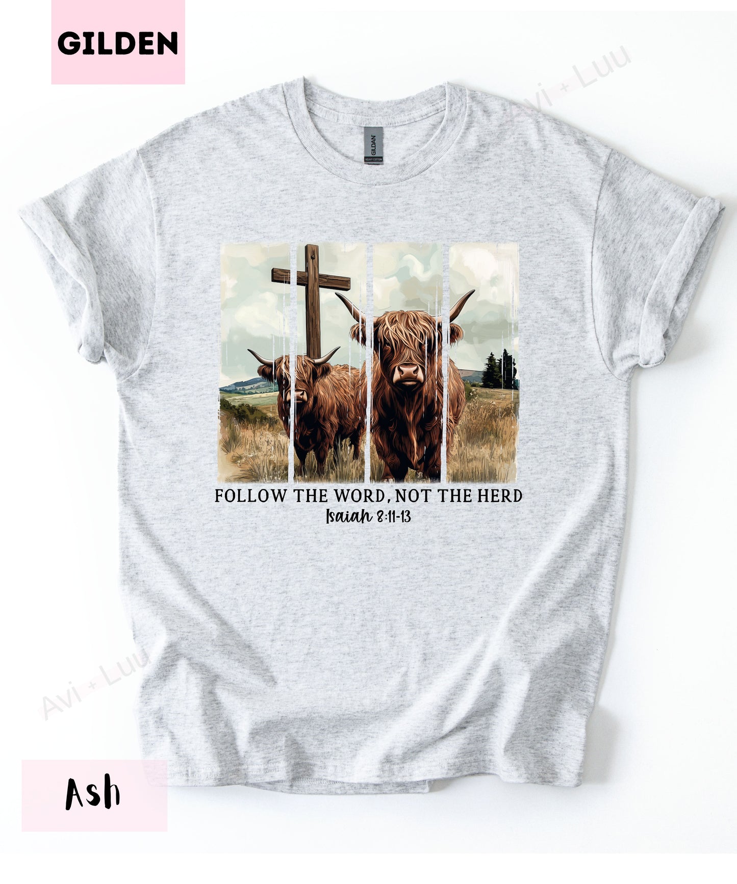 Follow The Word | Gilden Unisex T-Shirt