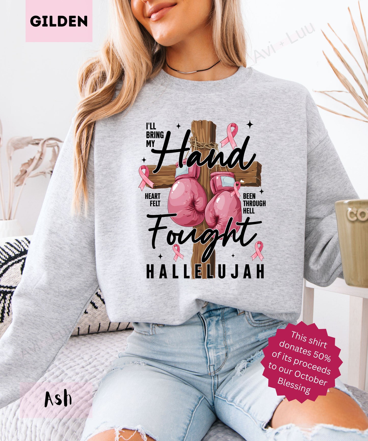 Boxing Gloves | Gilden Unisex Sweatshirt