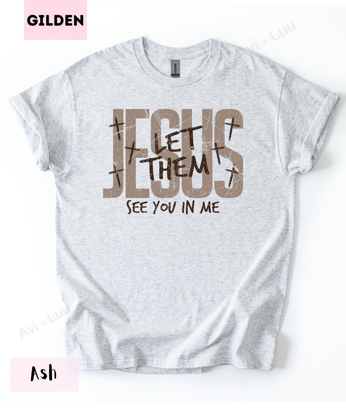 Jesus Let Them | Gilden Unisex T-Shirt