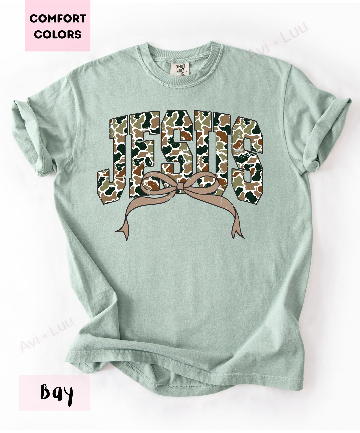 Camo Jesus | Comfort Colors Unisex T-Shirt