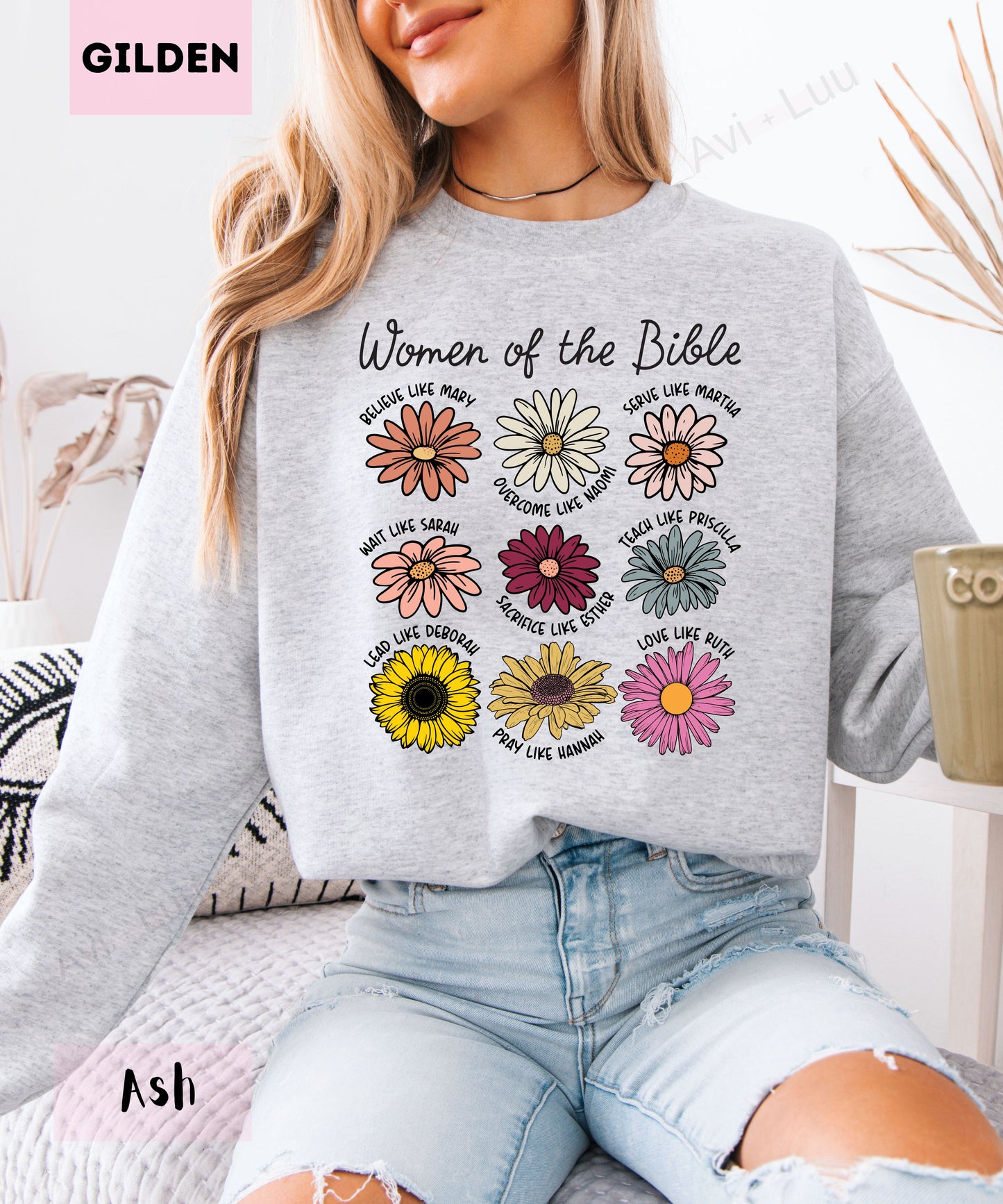 Women Of the Bible | Gilden Unisex Sweatshirt
