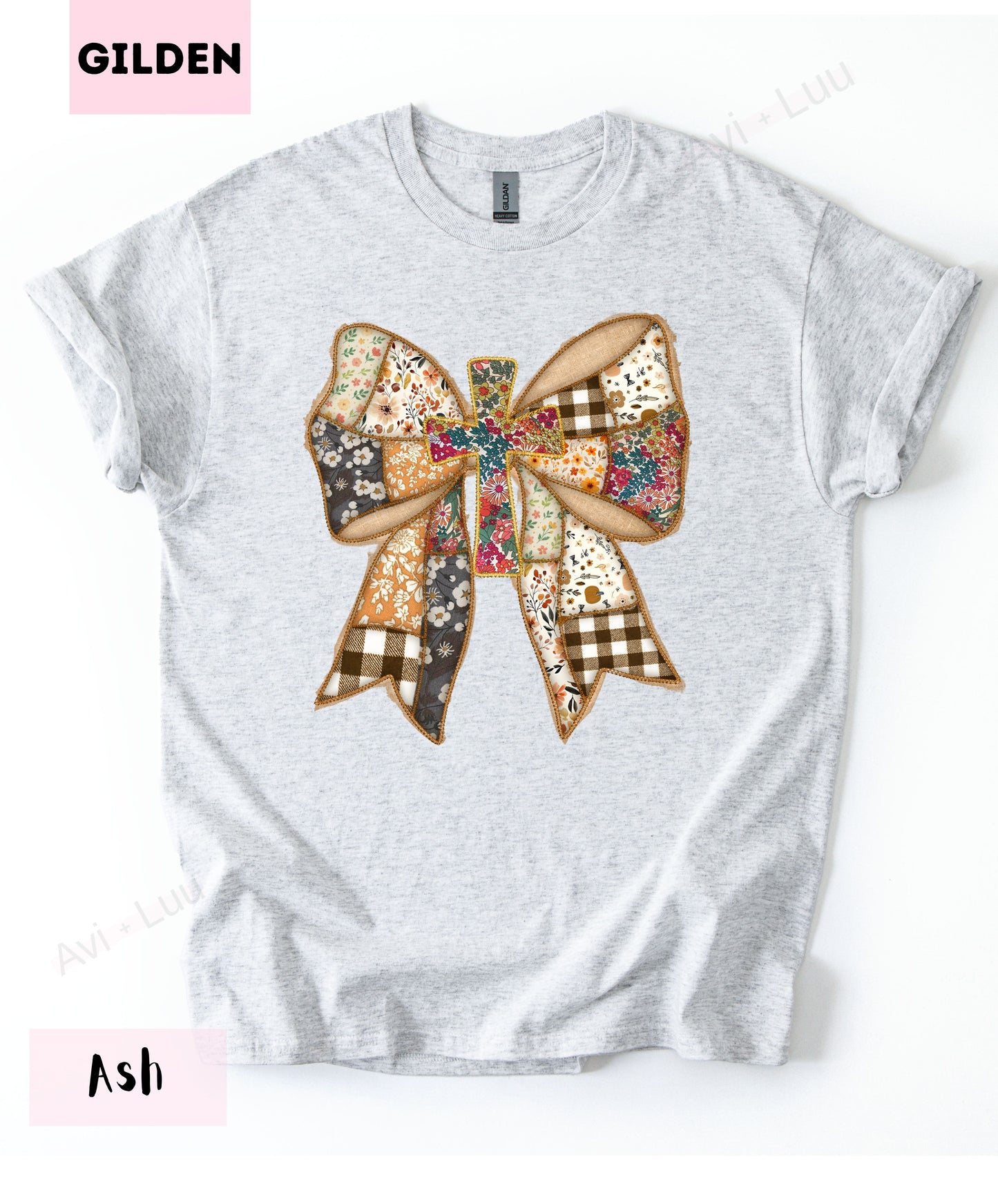 Fabric Bow | Gilden Unisex T-Shirt