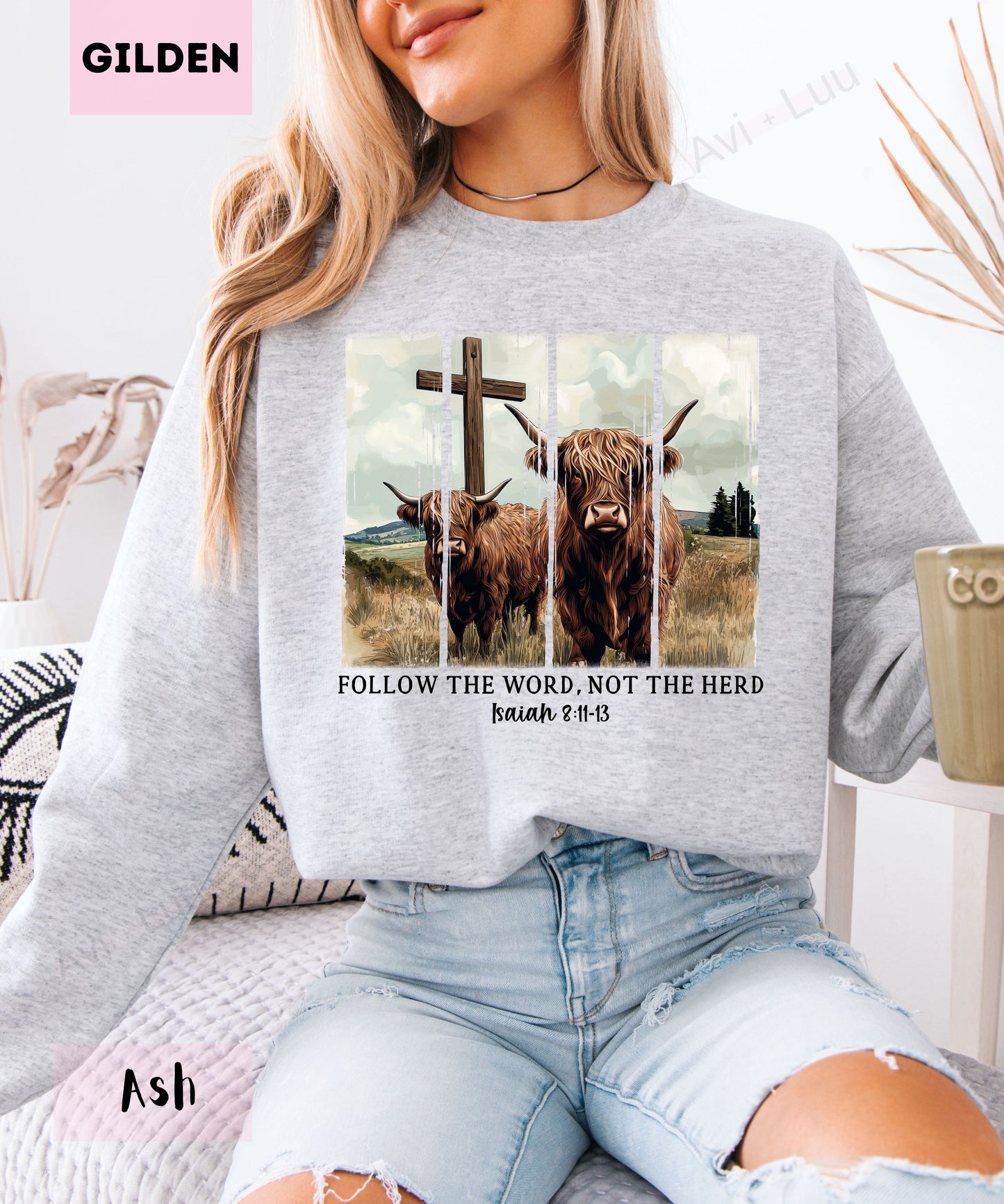 Follow The Word | Gilden Unisex Sweatshirt