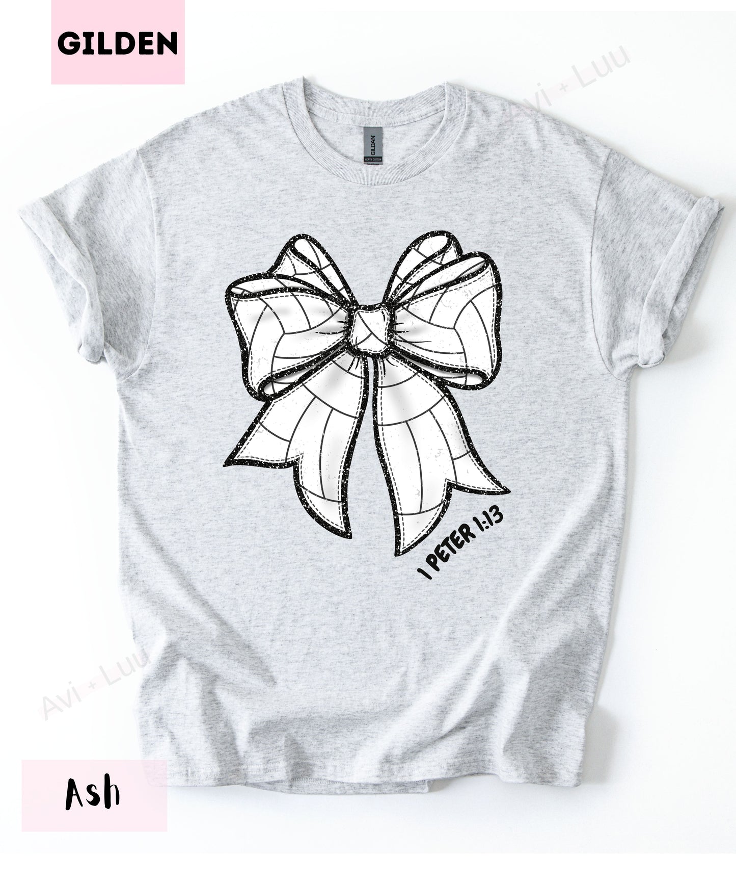 Volleyball Bow | Gilden Unisex T-Shirt