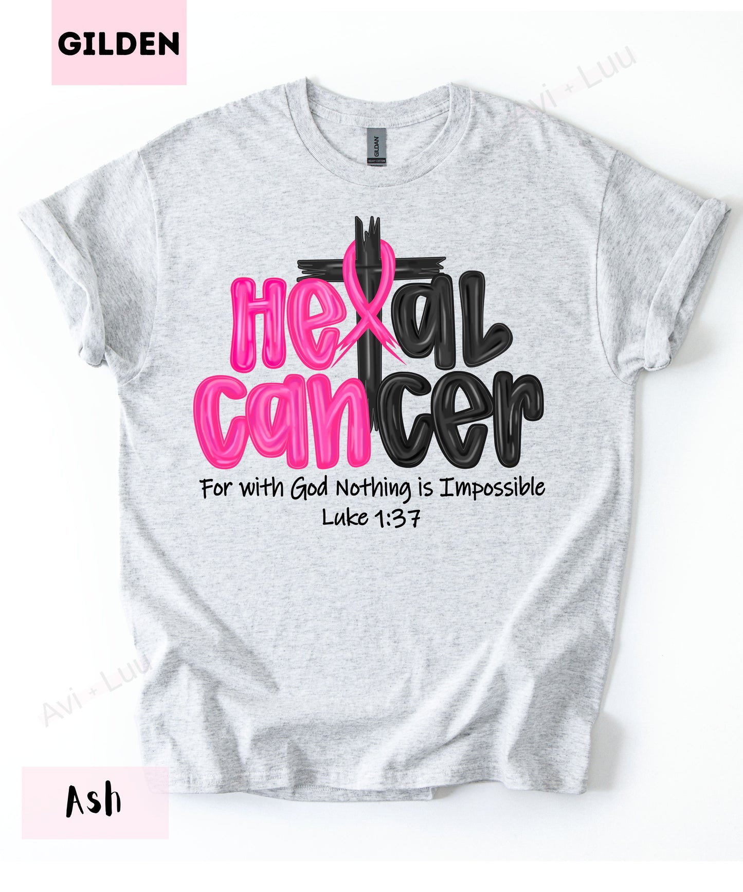 Heal Cancer | Gilden Unisex T-Shirt