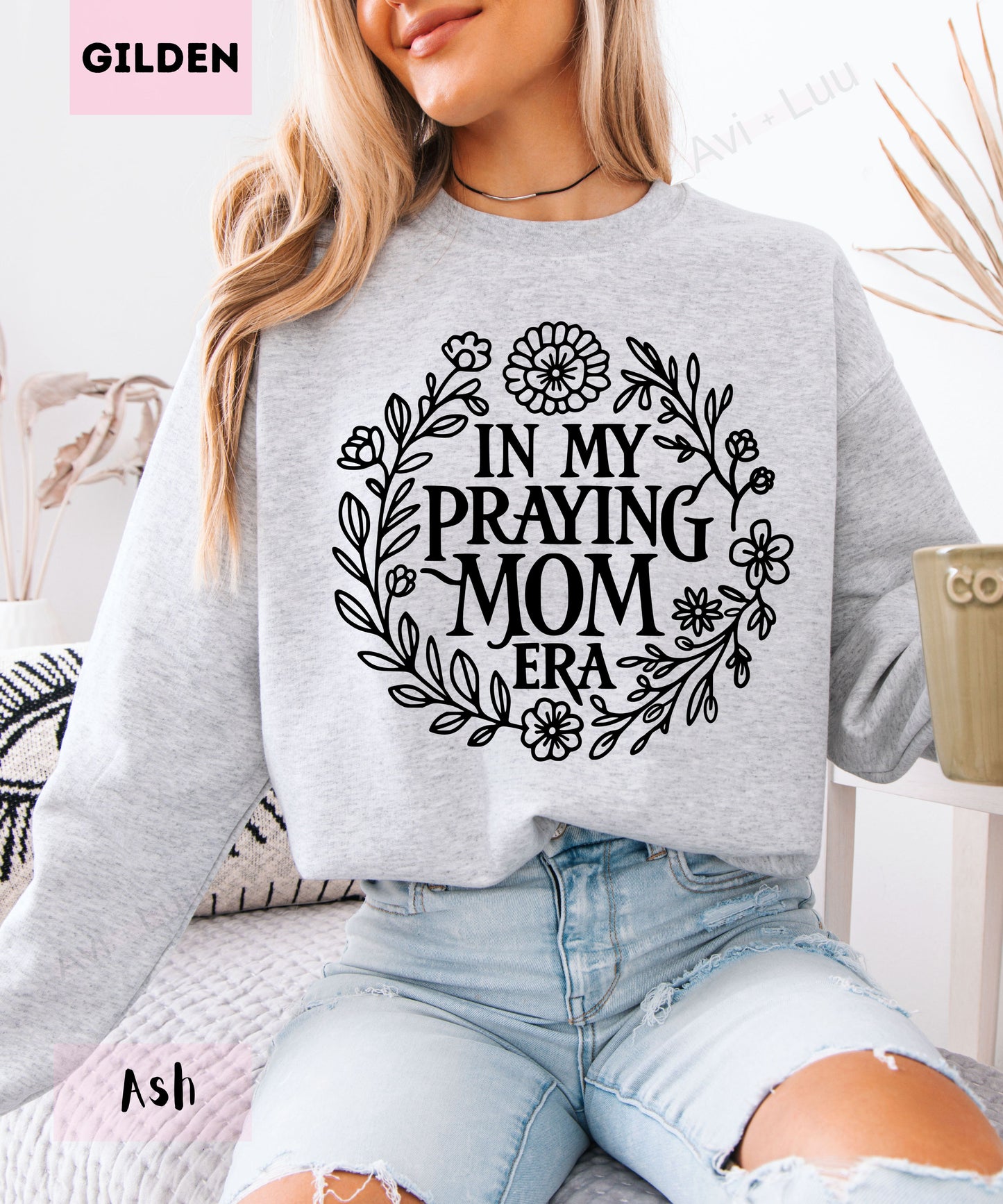 In My Praying Mom Era | Gilden Unisex Sweatshirt