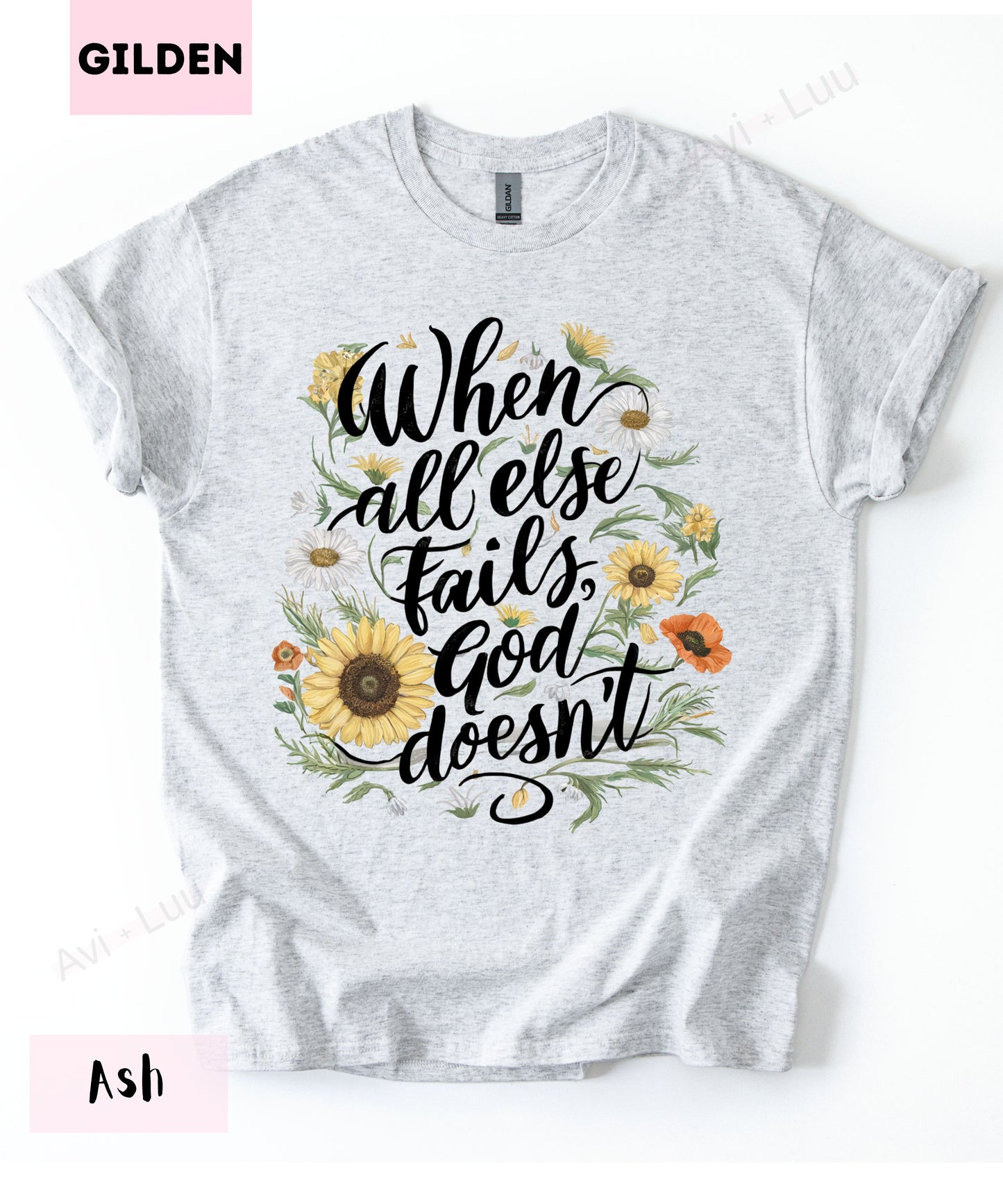 When All Else Fails | Gilden Unisex T-Shirt