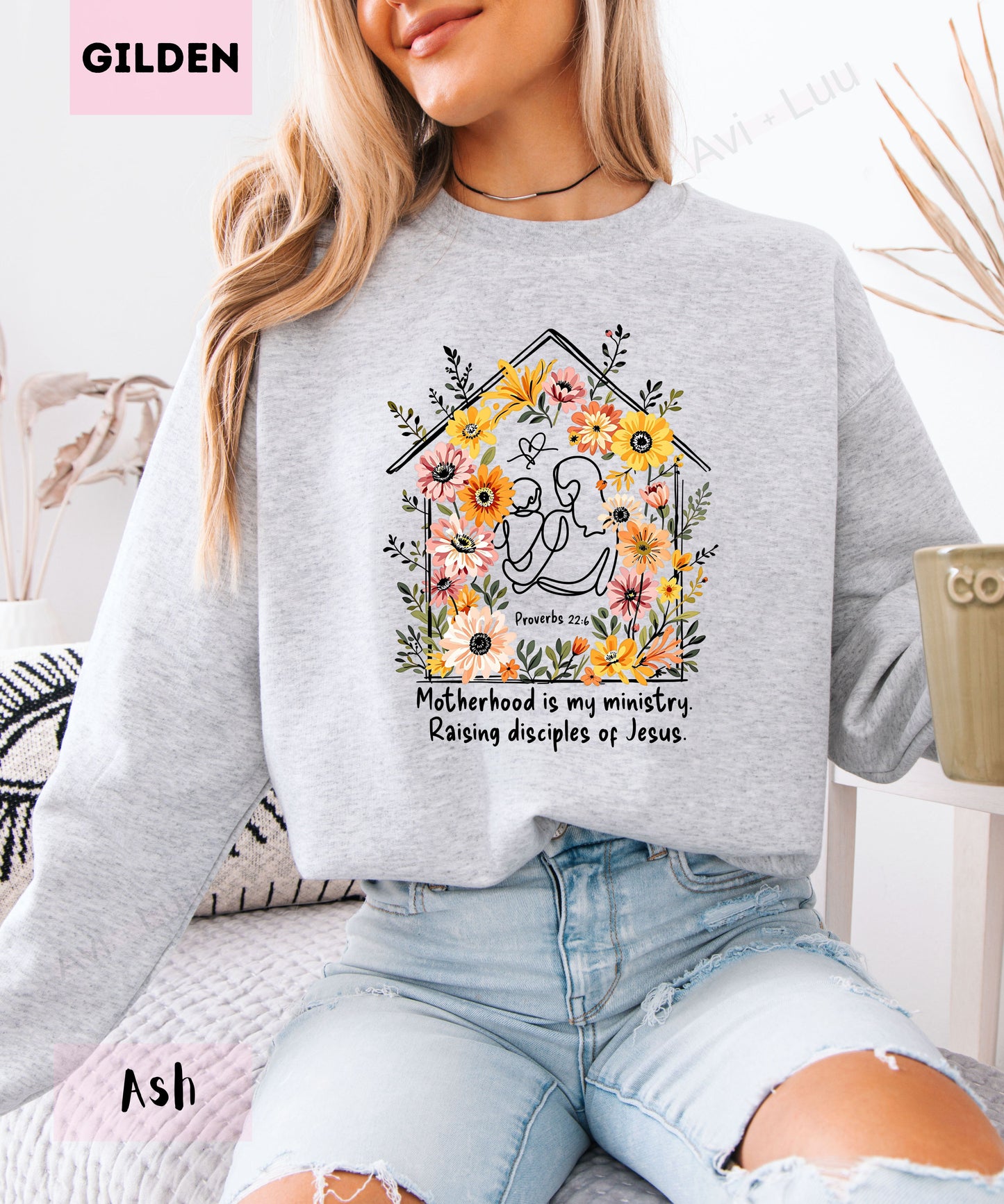 Motherhood | Gilden Unisex Sweatshirt