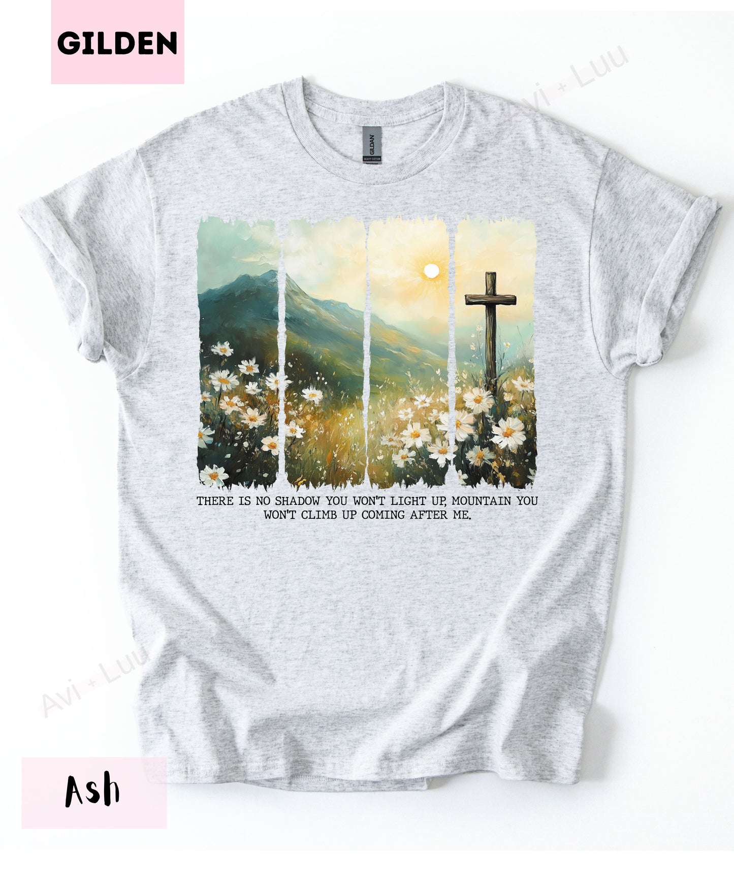 There Is No Shadow | Gilden Unisex T-Shirt
