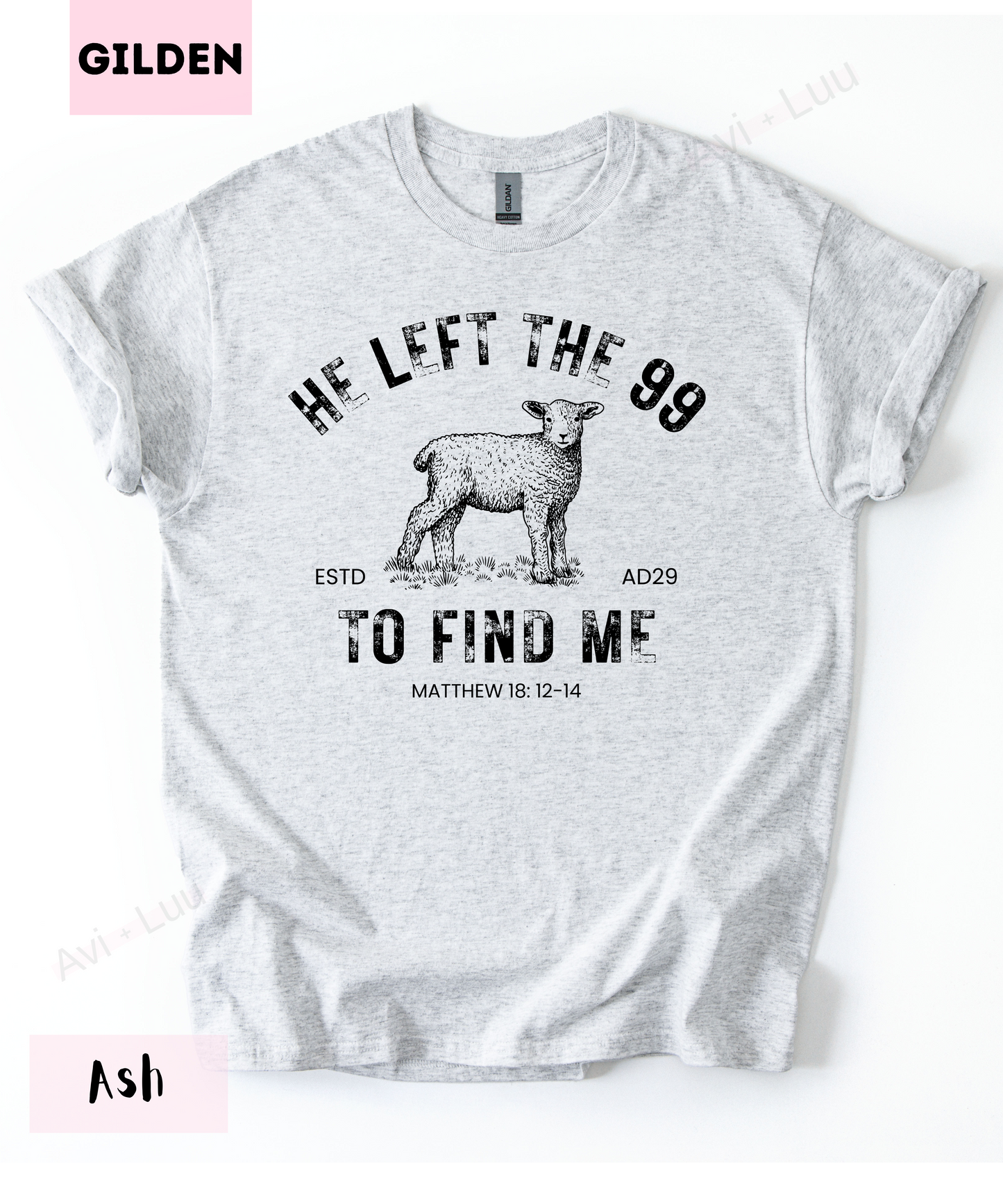 He Left The 99 | Gilden Unisex T-Shirt