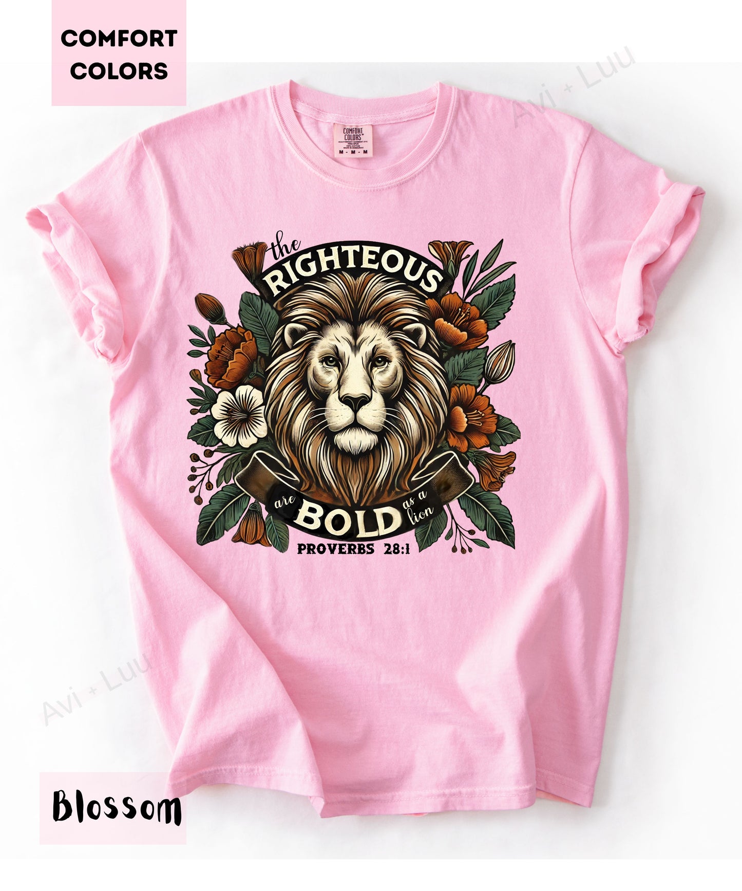 Righteous Lion | Comfort Colors Unisex T-Shirt