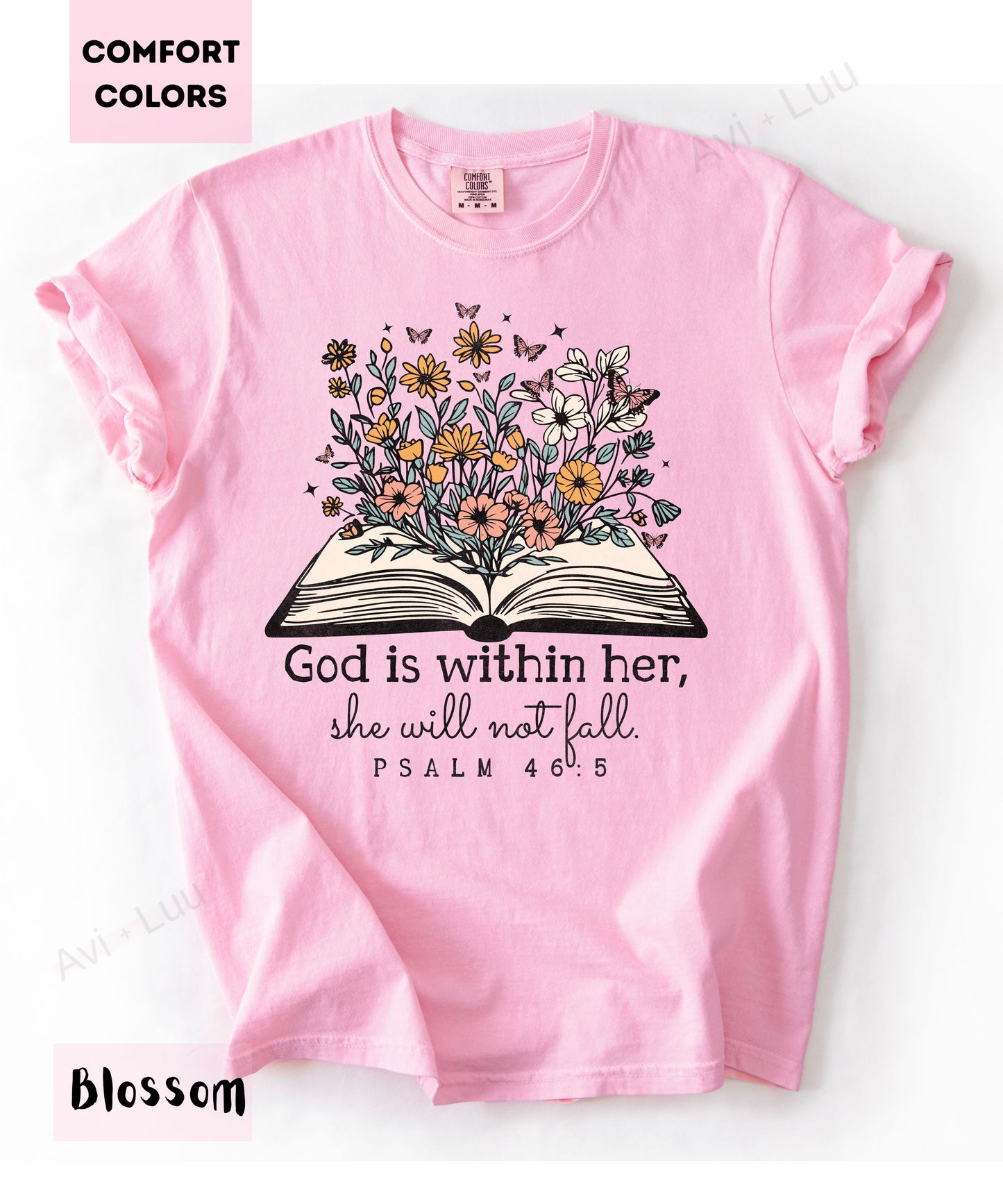 God Is Within Her | Comfort Colors Unisex T-Shirt