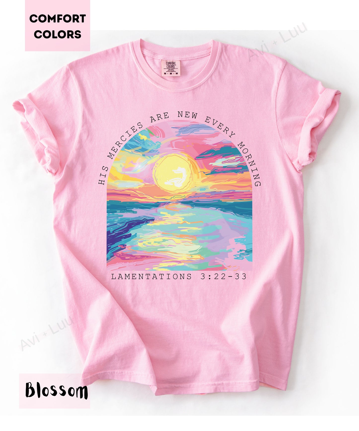 Colorful Sunset | Comfort Colors Unisex T-Shirt