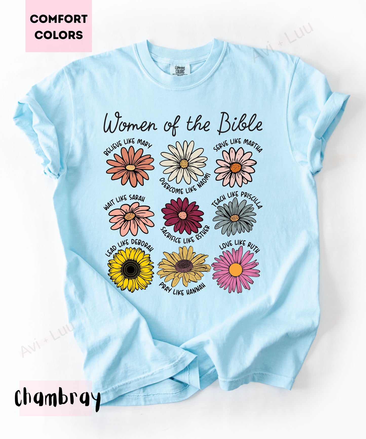 Women Of the Bible | Comfort Colors Unisex T-Shirt