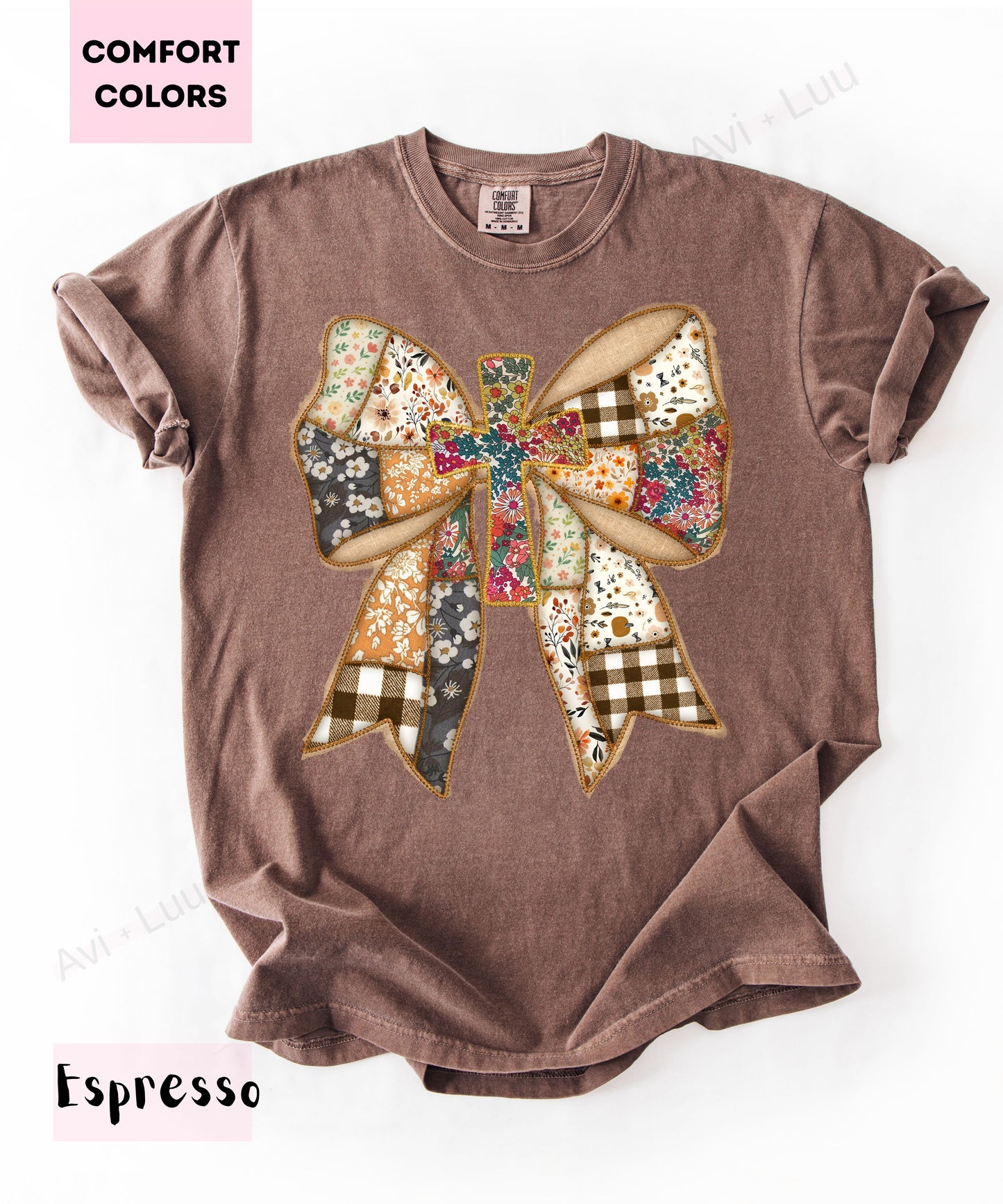 Fabric Bow | Comfort Colors Unisex T-Shirt