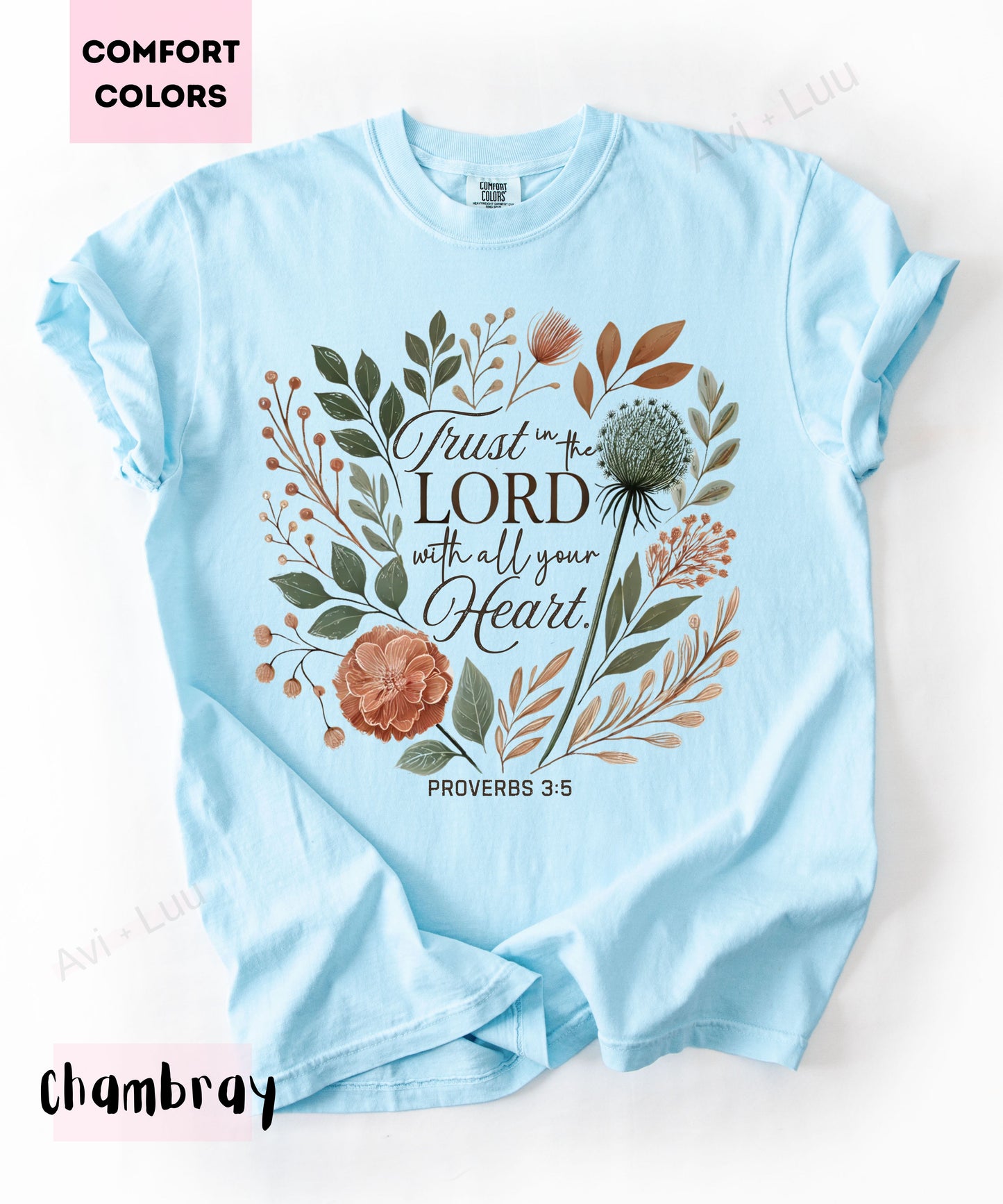 Trust In The Lord | Comfort Colors Unisex T-Shirt