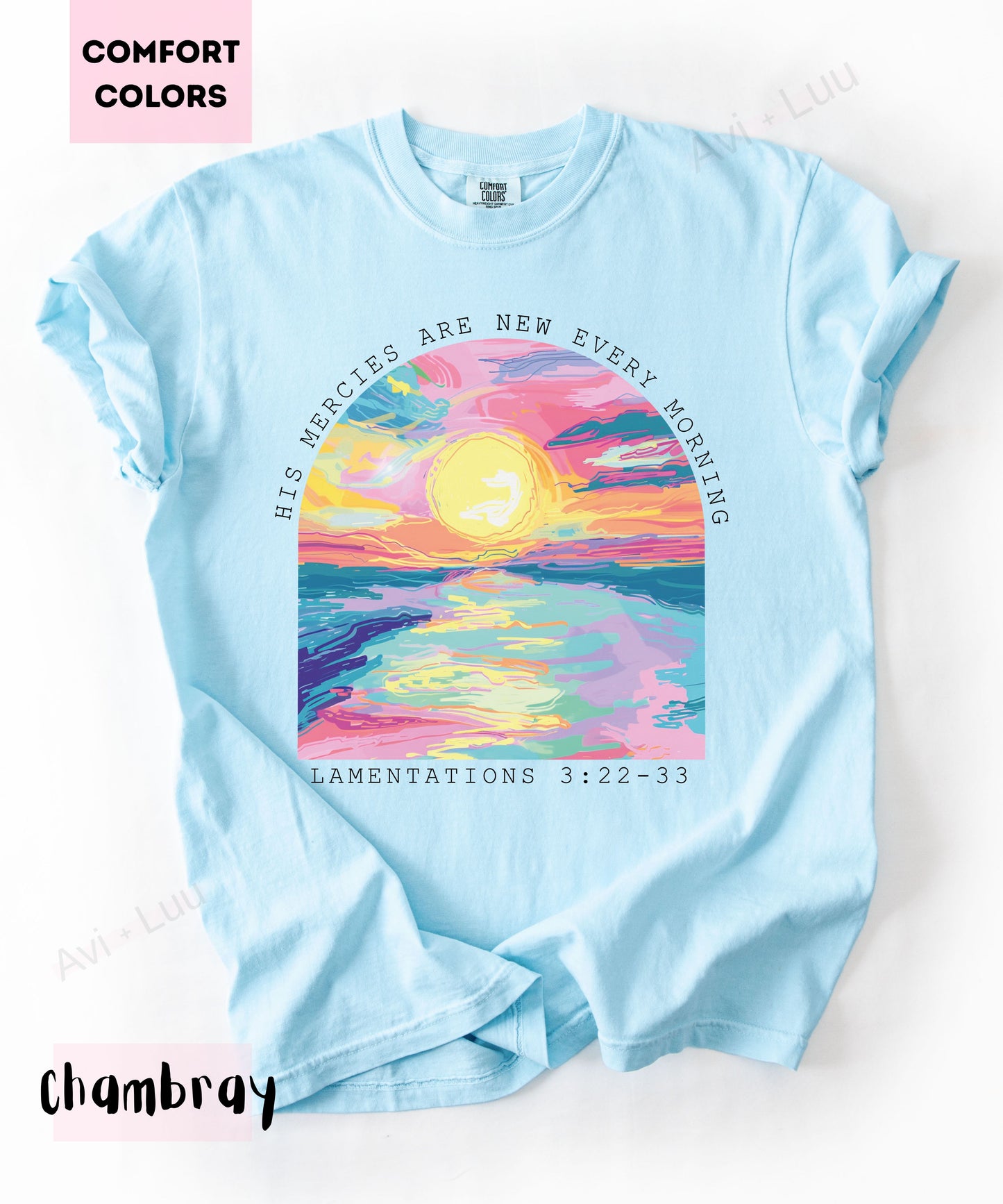 Colorful Sunset | Comfort Colors Unisex T-Shirt