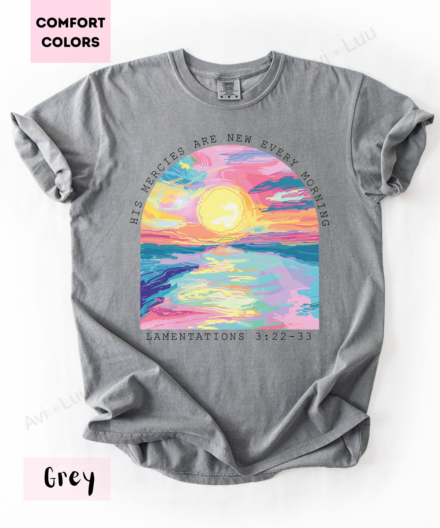 Colorful Sunset | Comfort Colors Unisex T-Shirt