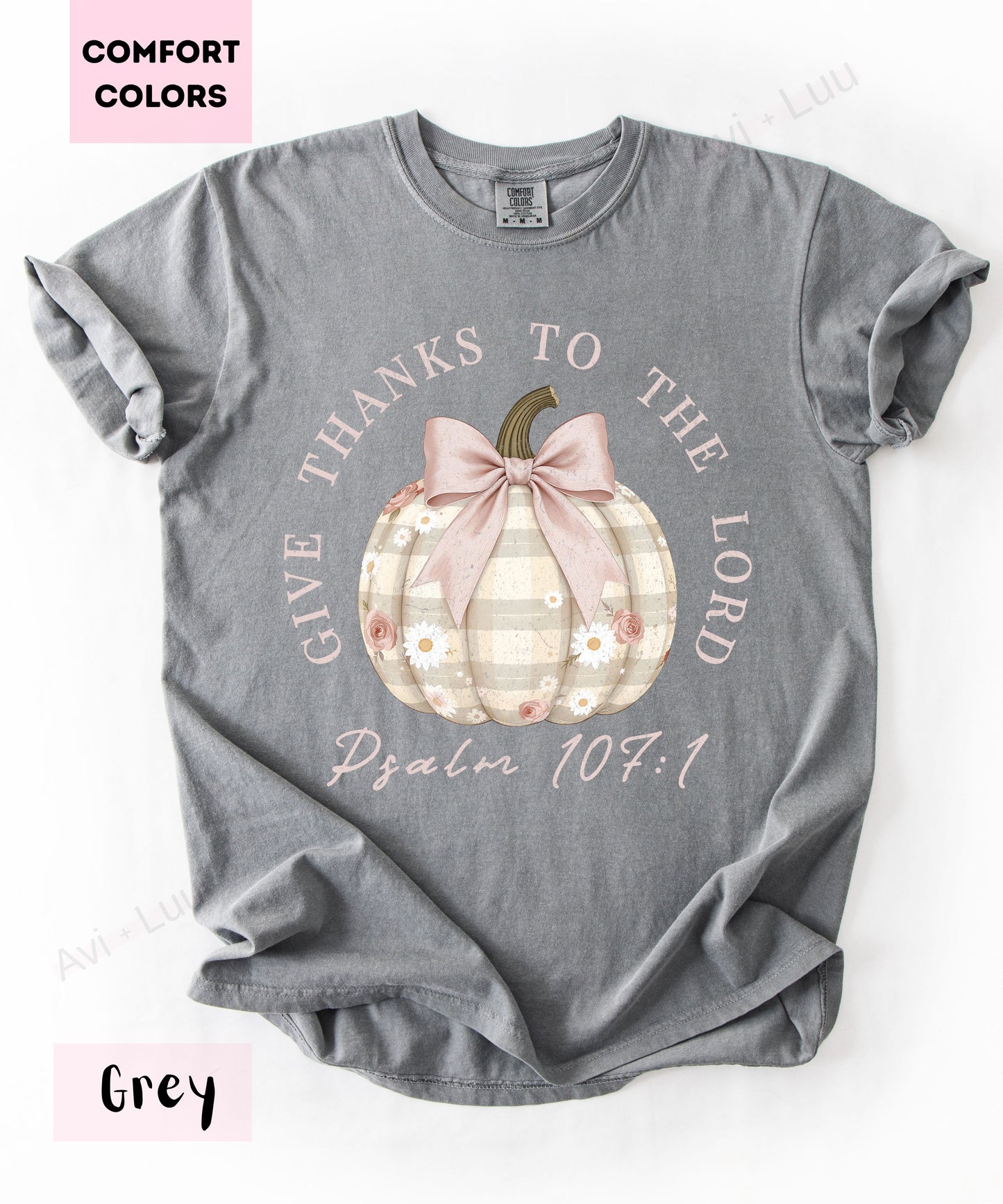 Give Thanks To The Lord | Comfort Colors Unisex T-Shirt
