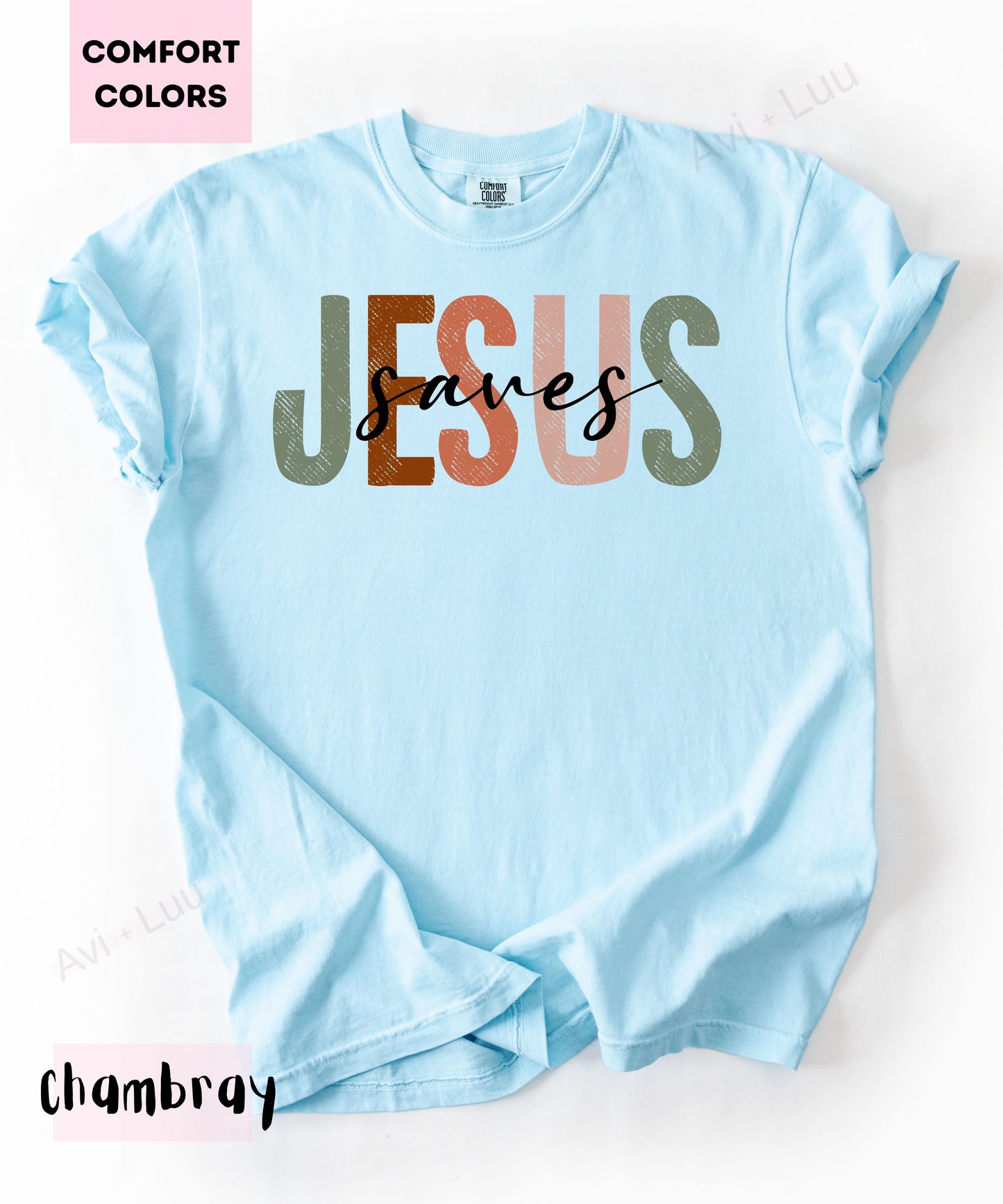 Jesus Saves | Comfort Colors Unisex T-Shirt