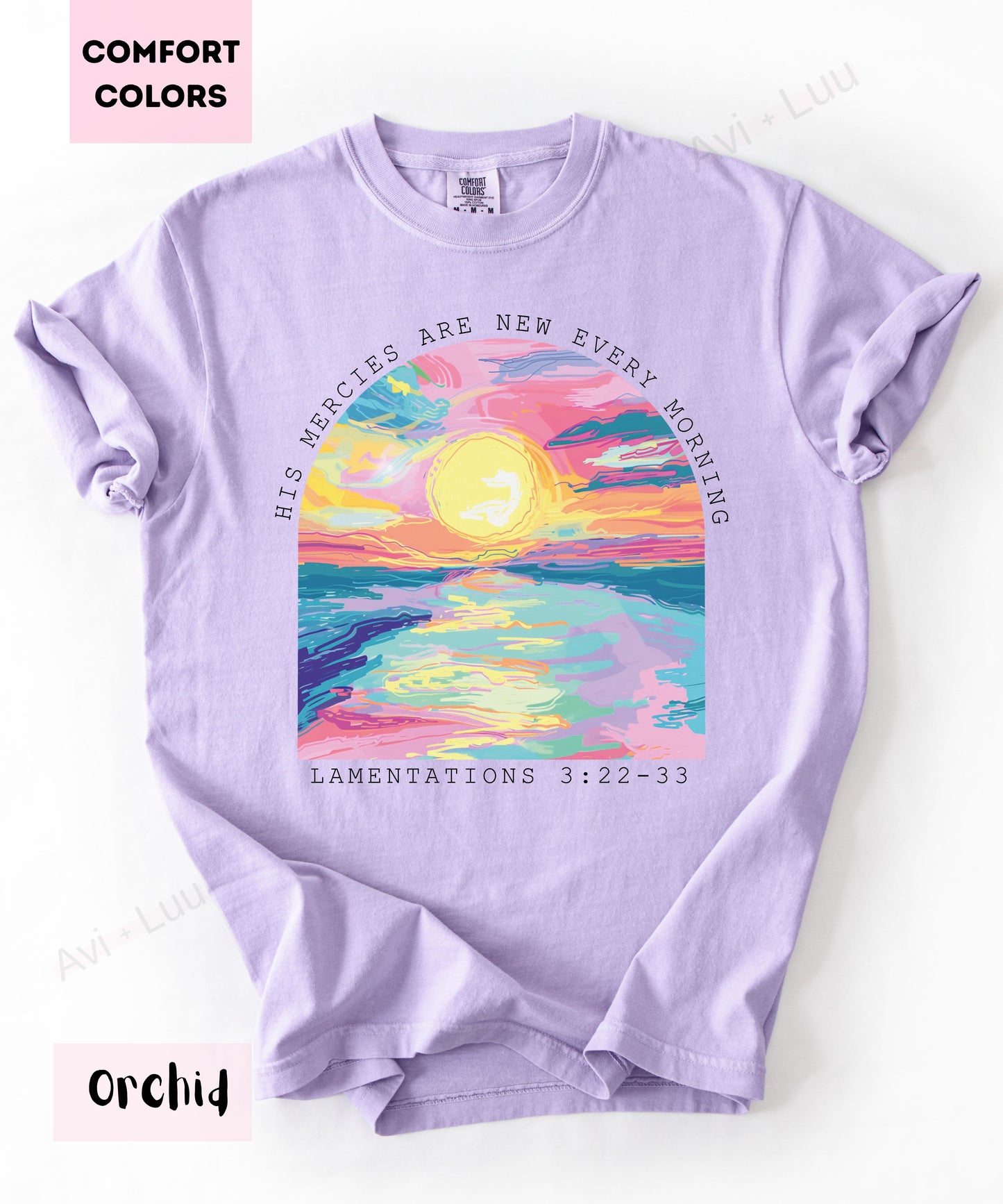 Colorful Sunset | Comfort Colors Unisex T-Shirt