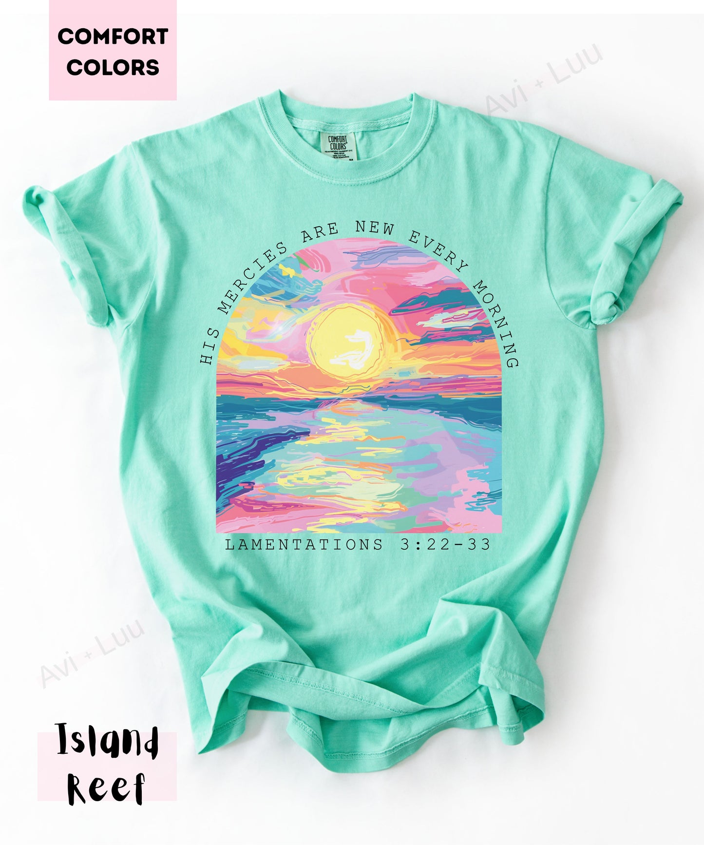 Colorful Sunset | Comfort Colors Unisex T-Shirt