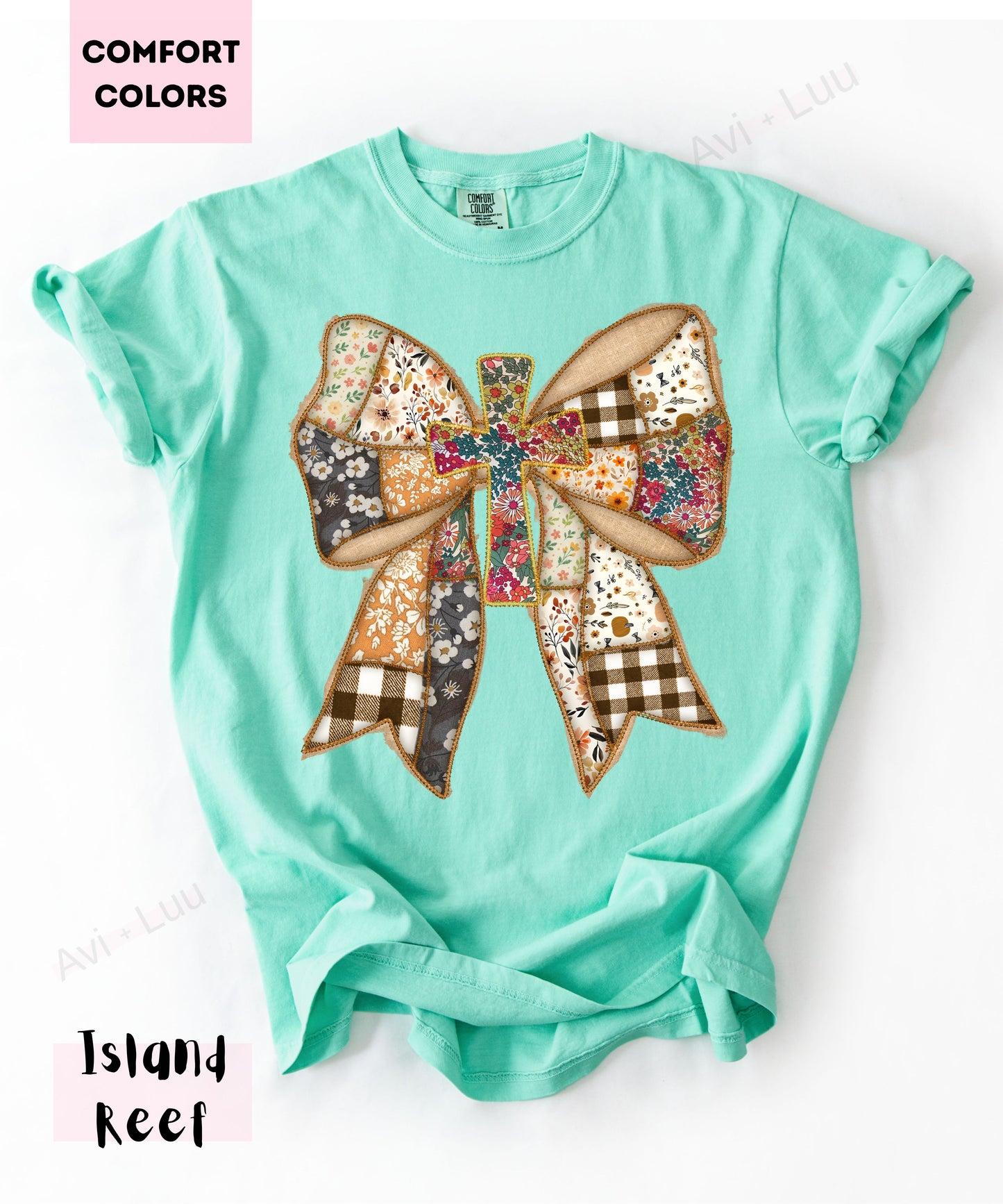 Fabric Bow | Comfort Colors Unisex T-Shirt