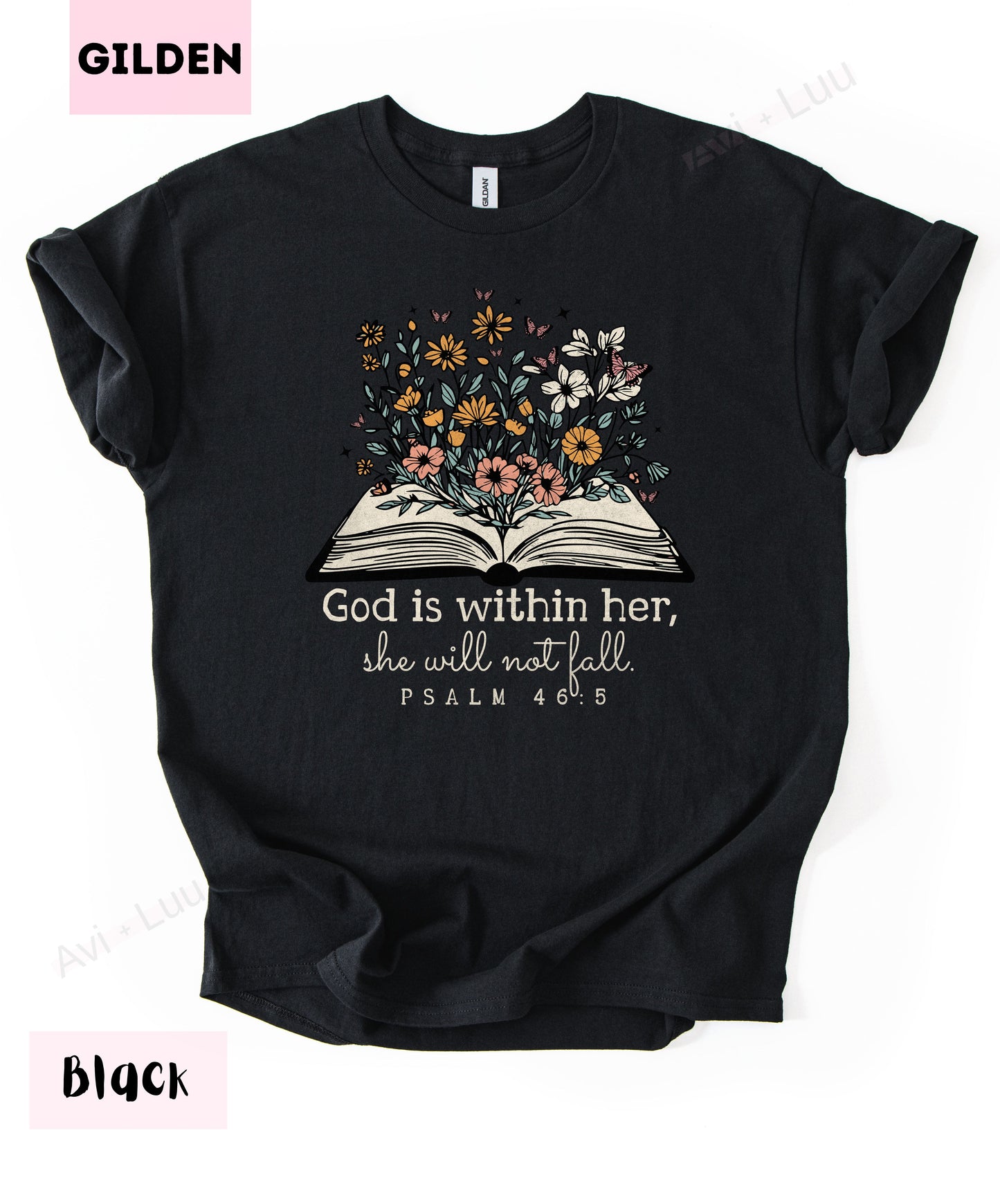 God Is Within Her | Gilden Unisex T-Shirt