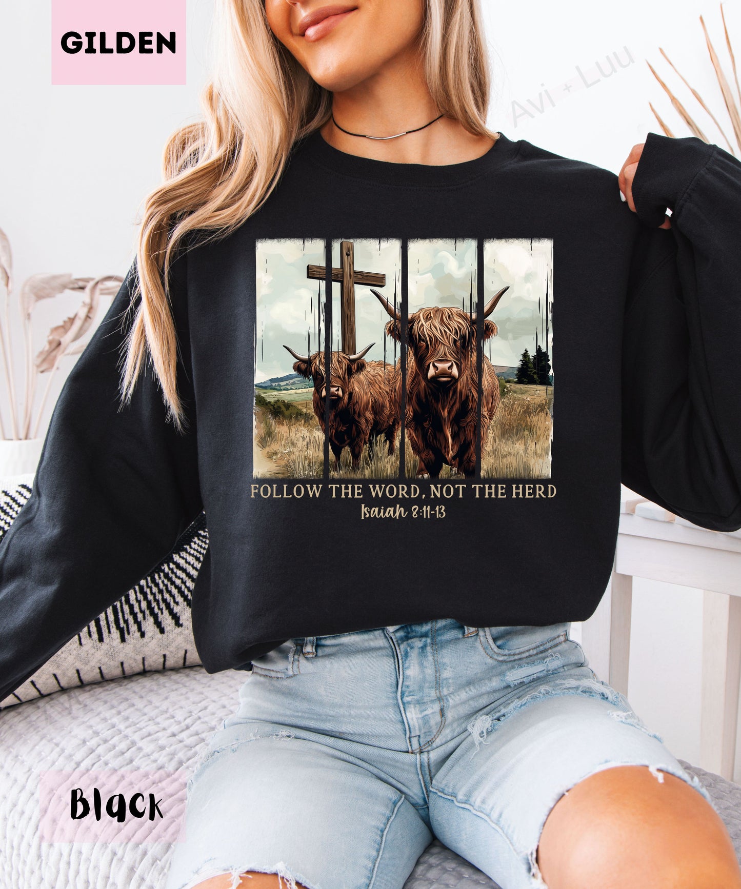 Follow The Word | Gilden Unisex Sweatshirt