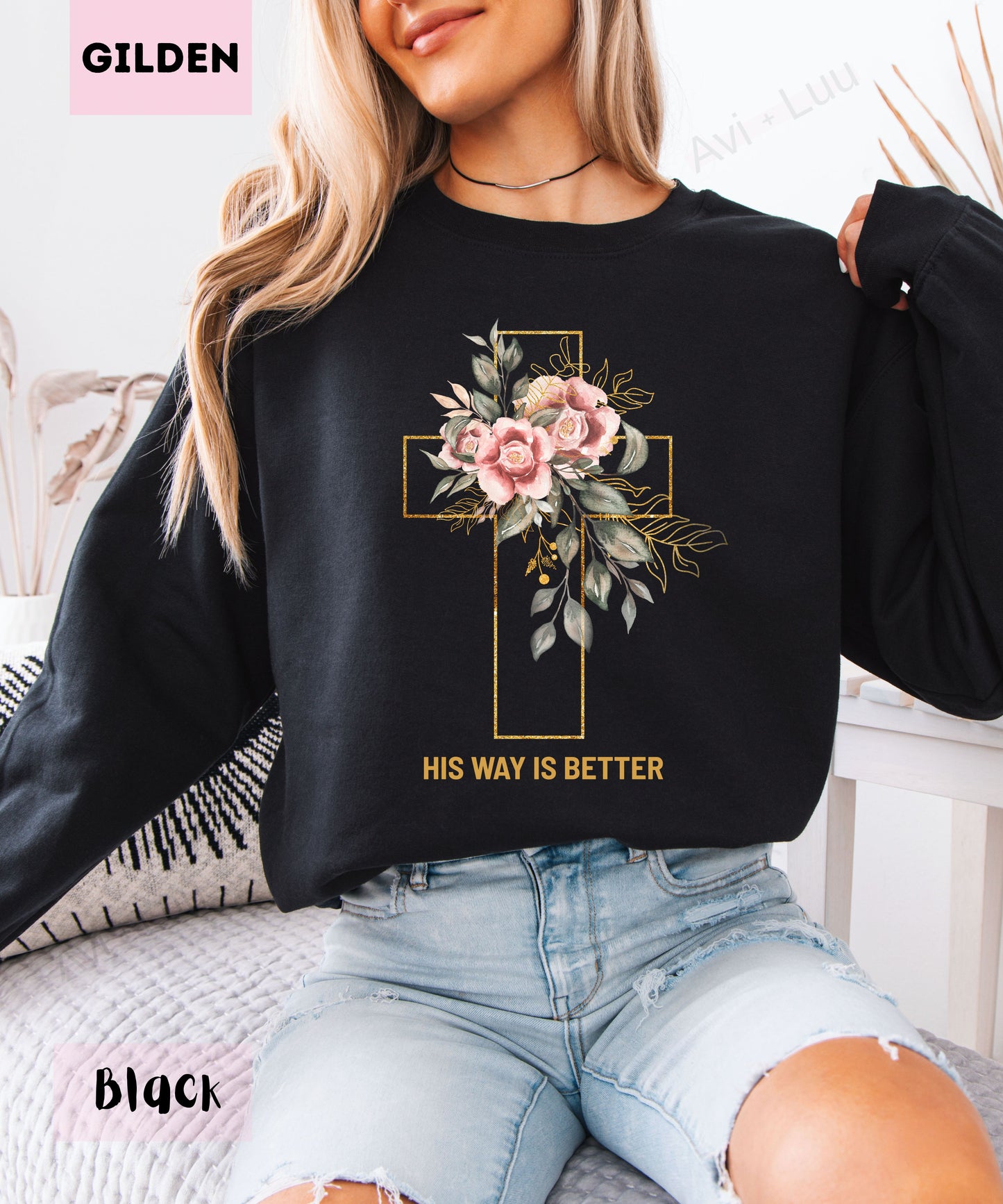 His Way Is Better | Gilden Unisex Sweatshirt
