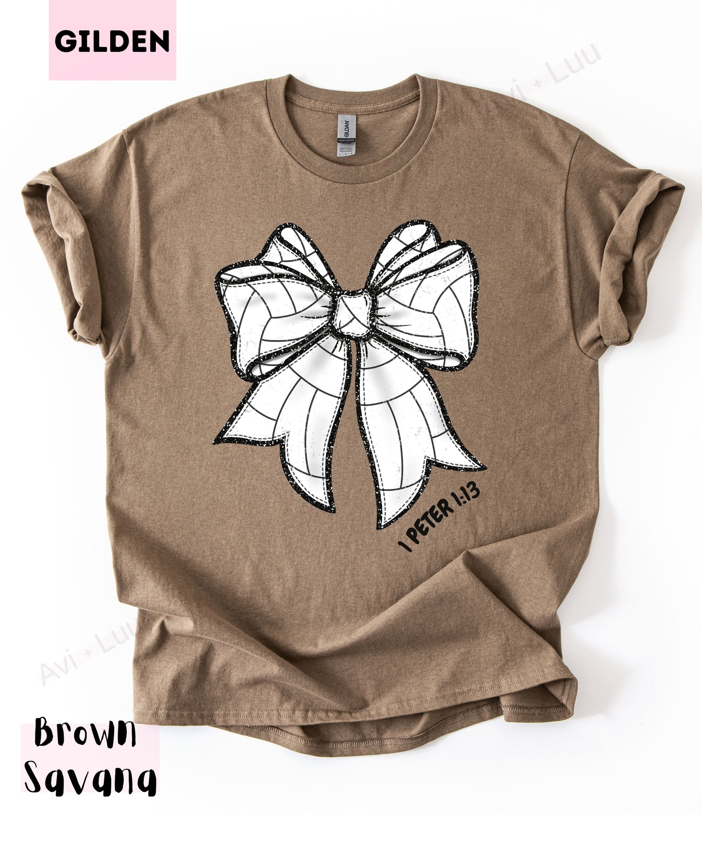Volleyball Bow | Gilden Unisex T-Shirt
