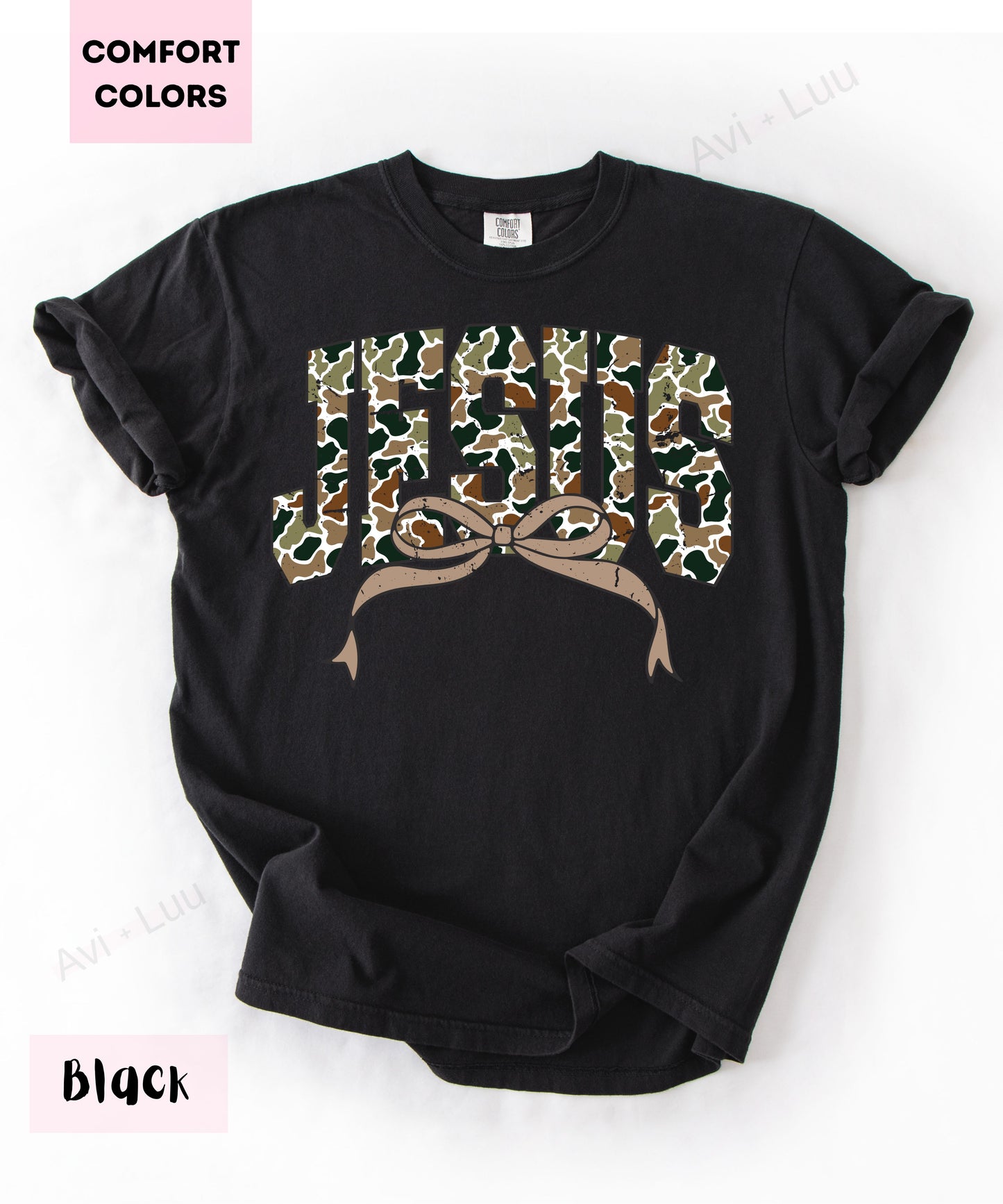 Camo Jesus | Comfort Colors Unisex T-Shirt