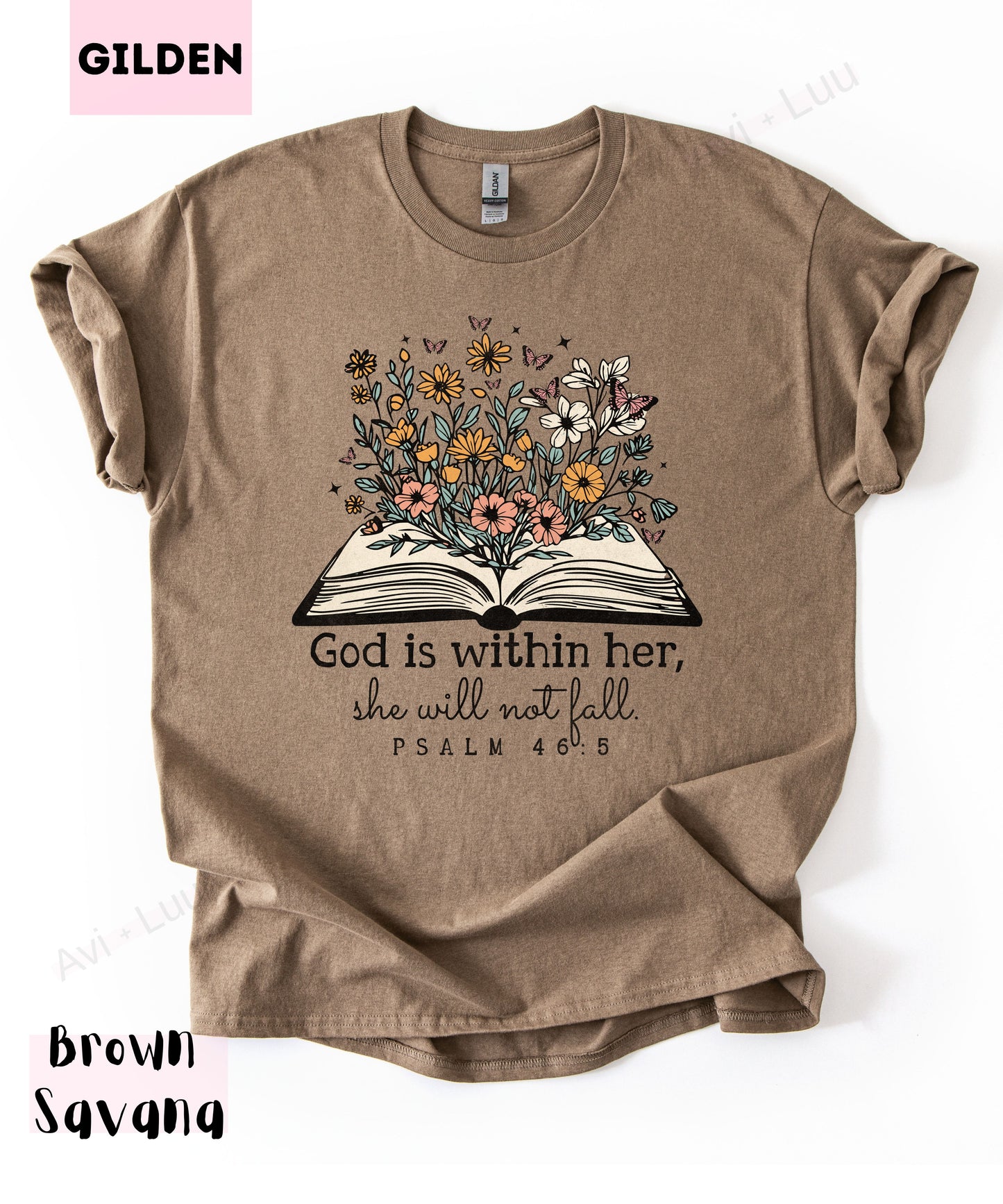 God Is Within Her | Gilden Unisex T-Shirt