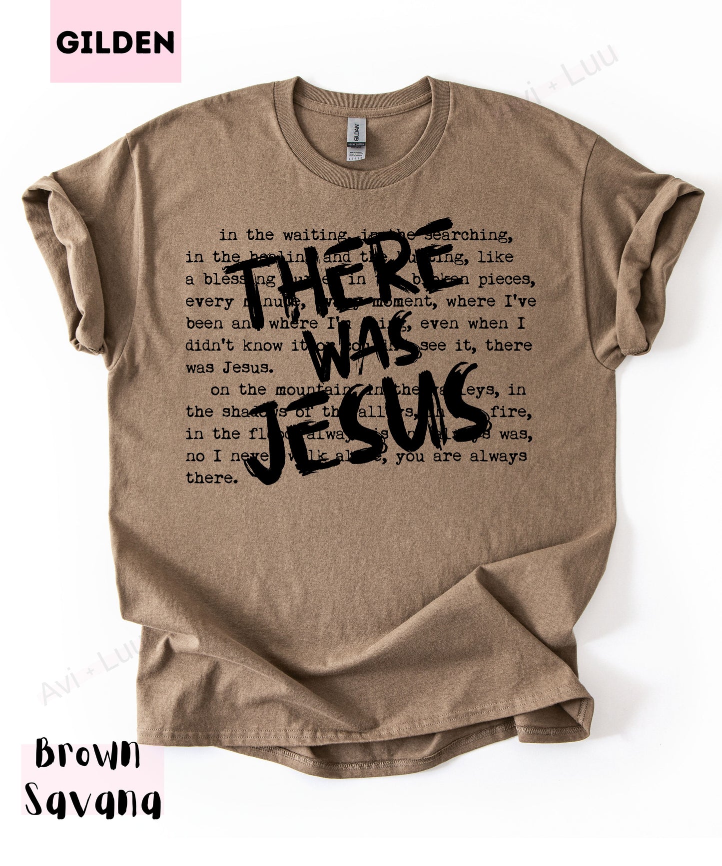 There Was Jesus | Gilden Unisex T-Shirt