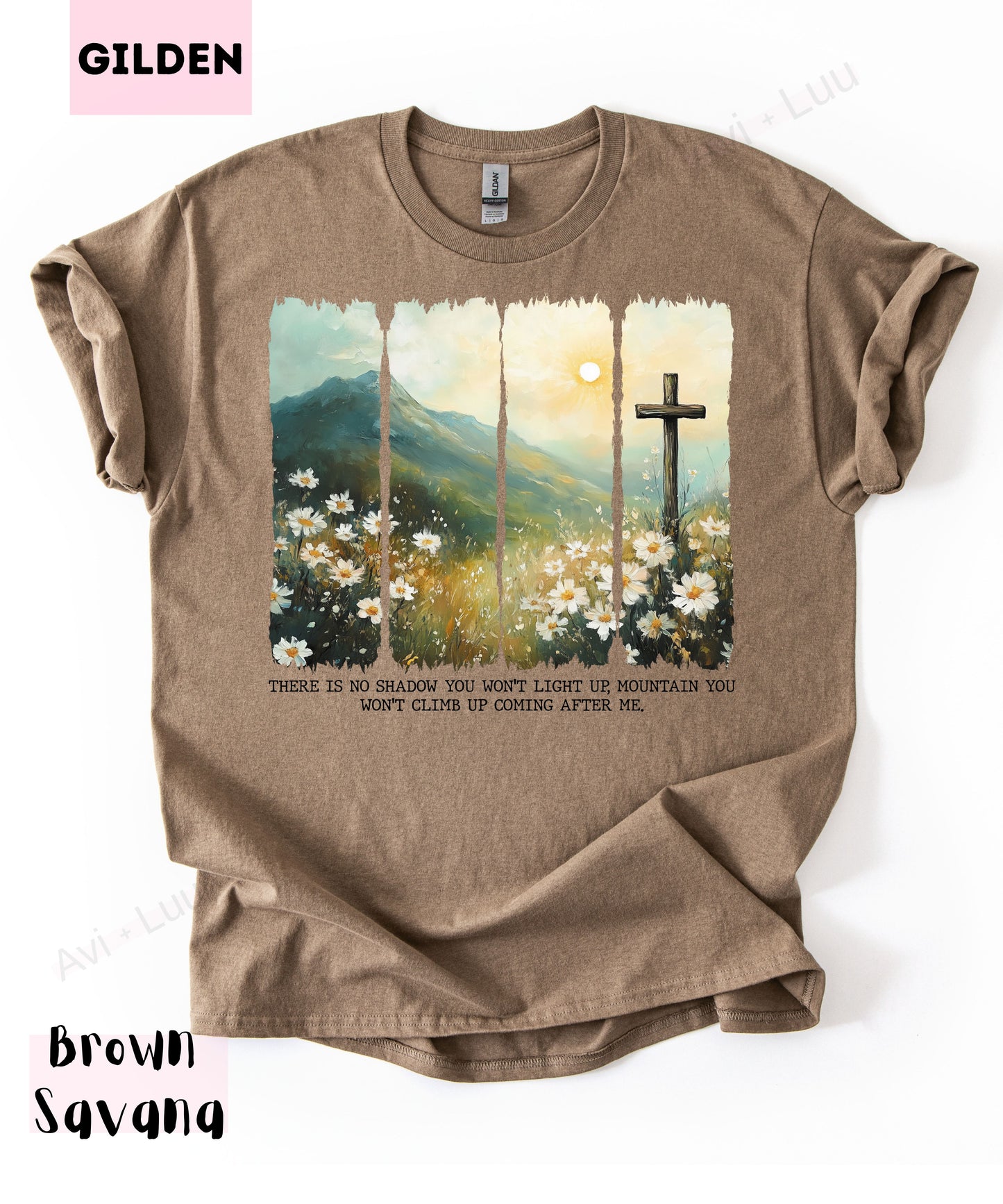 There Is No Shadow | Gilden Unisex T-Shirt