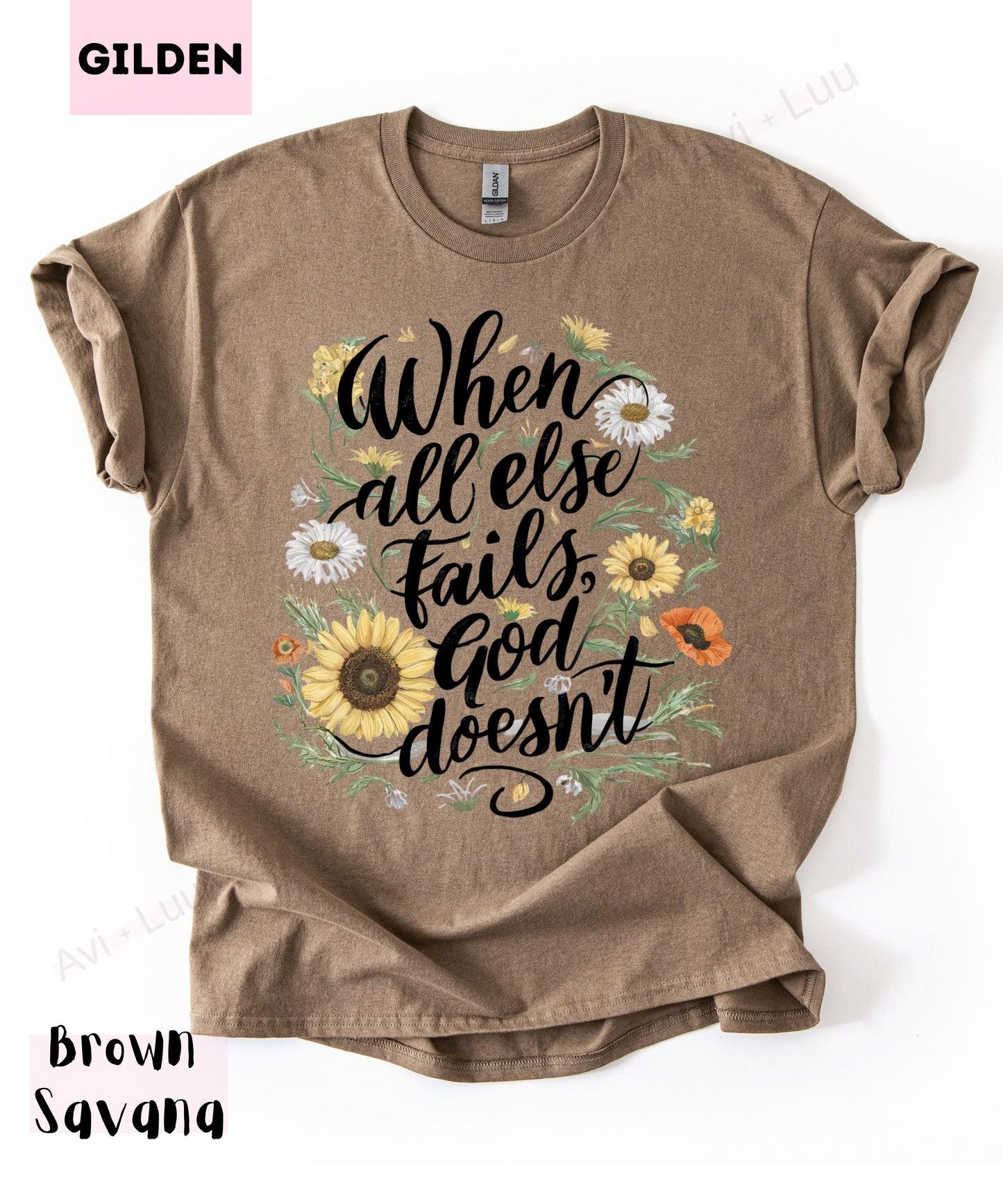 When All Else Fails | Gilden Unisex T-Shirt