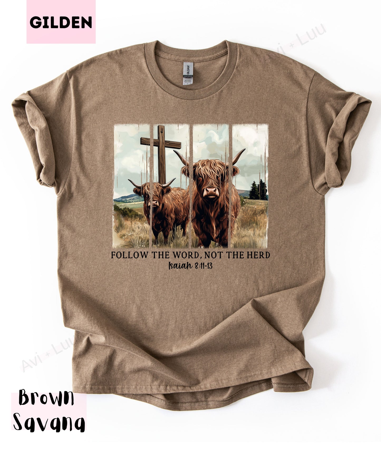 Follow The Word | Gilden Unisex T-Shirt