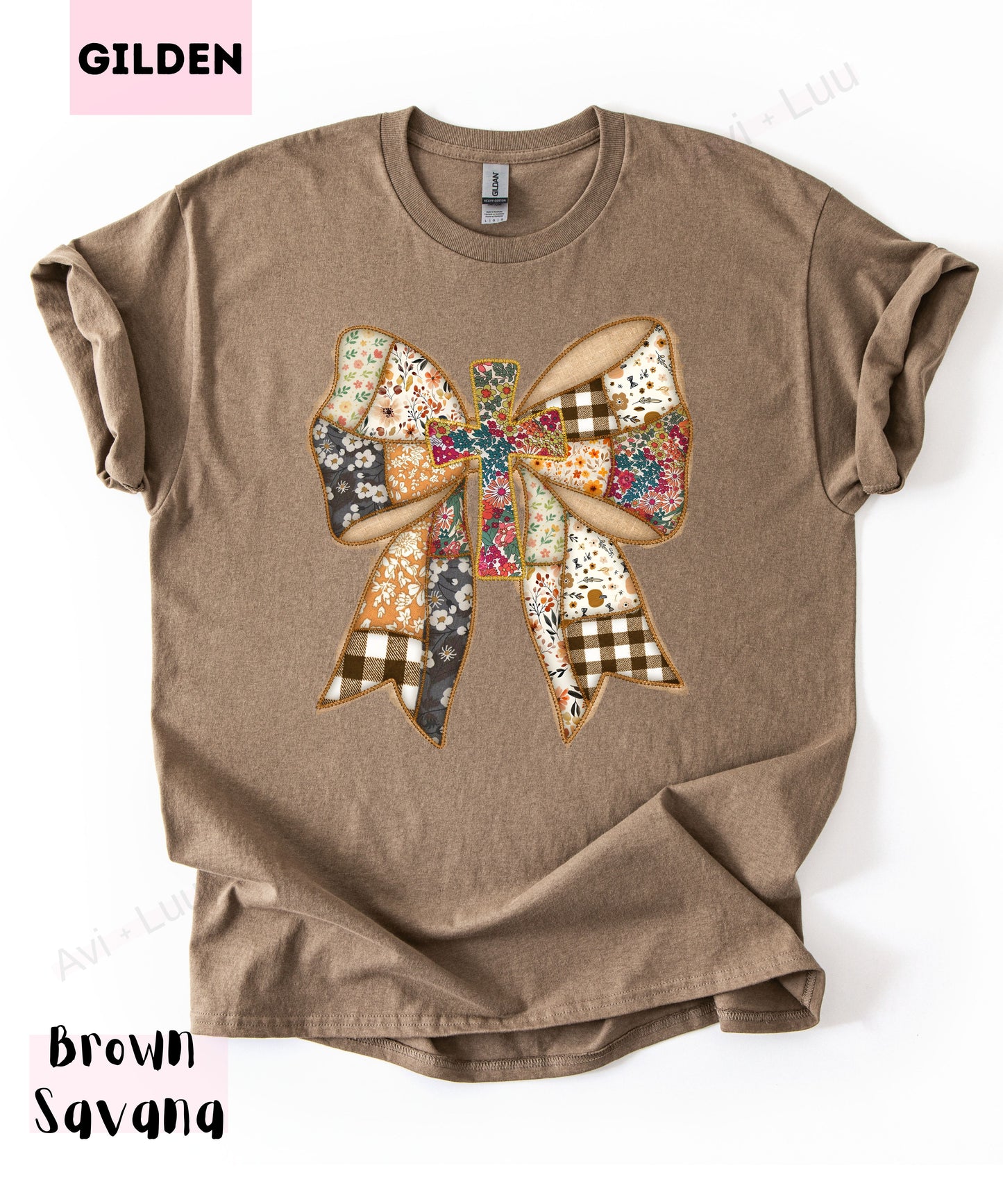 Fabric Bow | Gilden Unisex T-Shirt